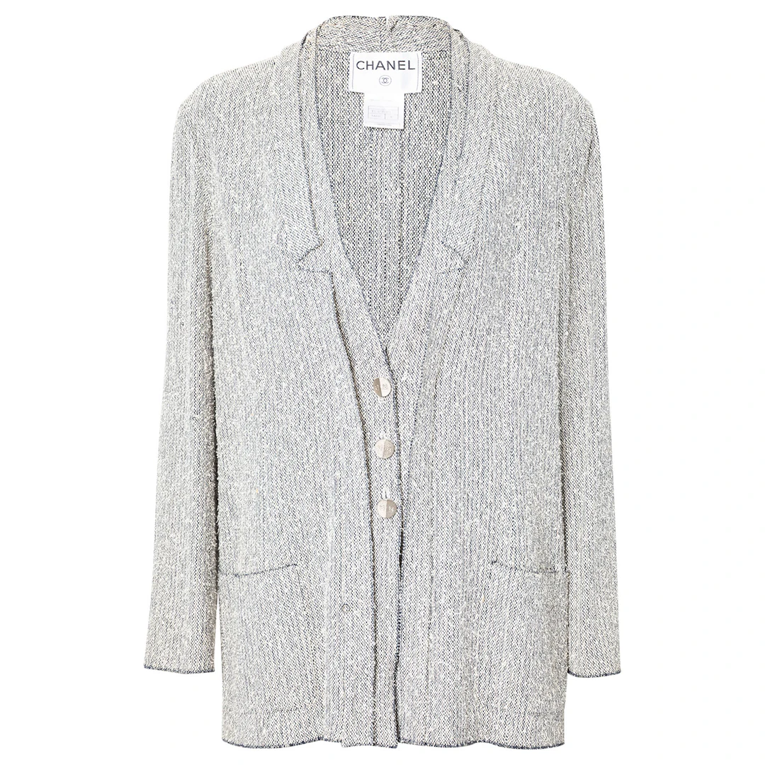 CHANEL VINTAGE Jacke, Gr. ca. 38/40, Koll.: C1999.