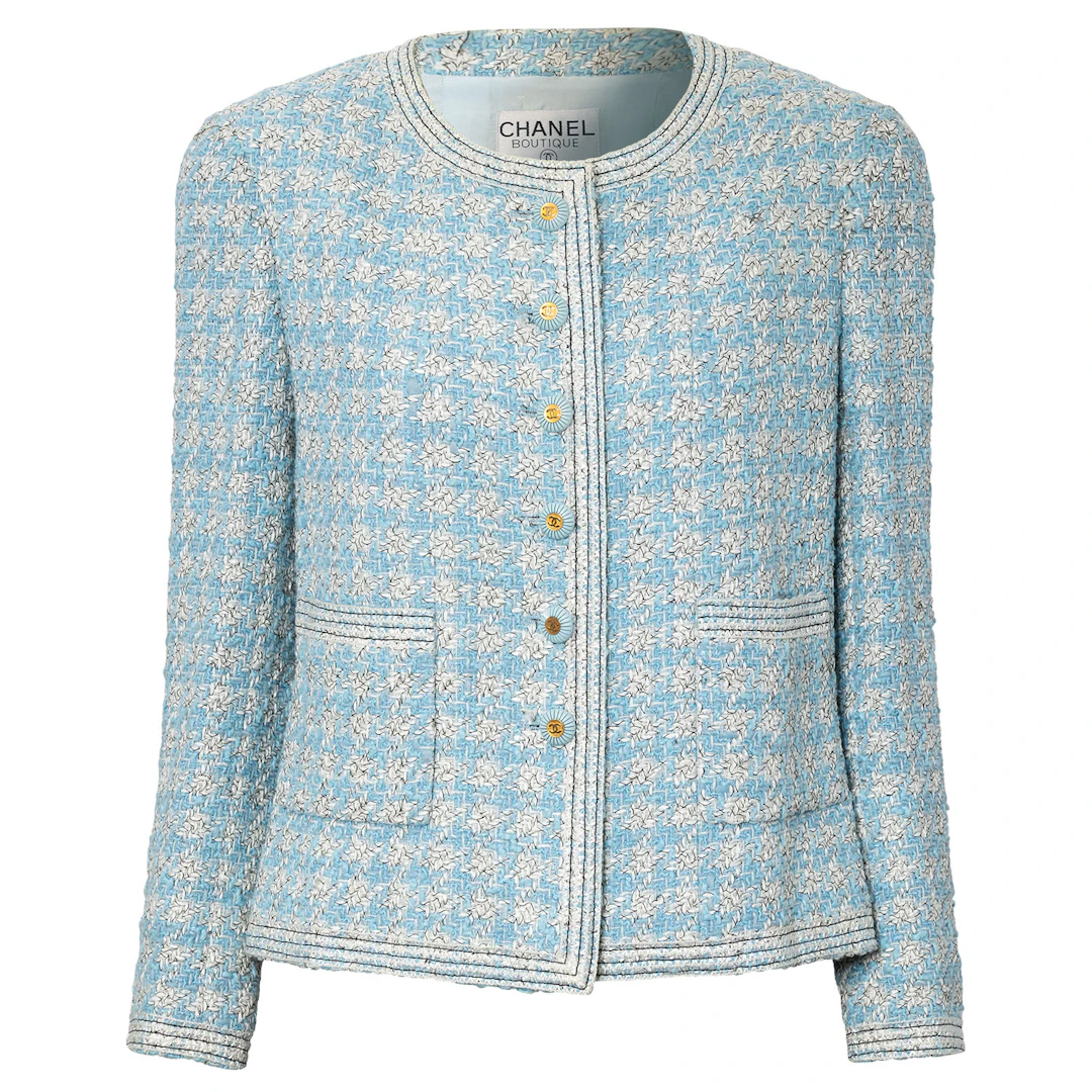 CHANEL BOUTIQUE VINTAGE Jacke, Gr. ca. 38/40, Koll.: P1993.