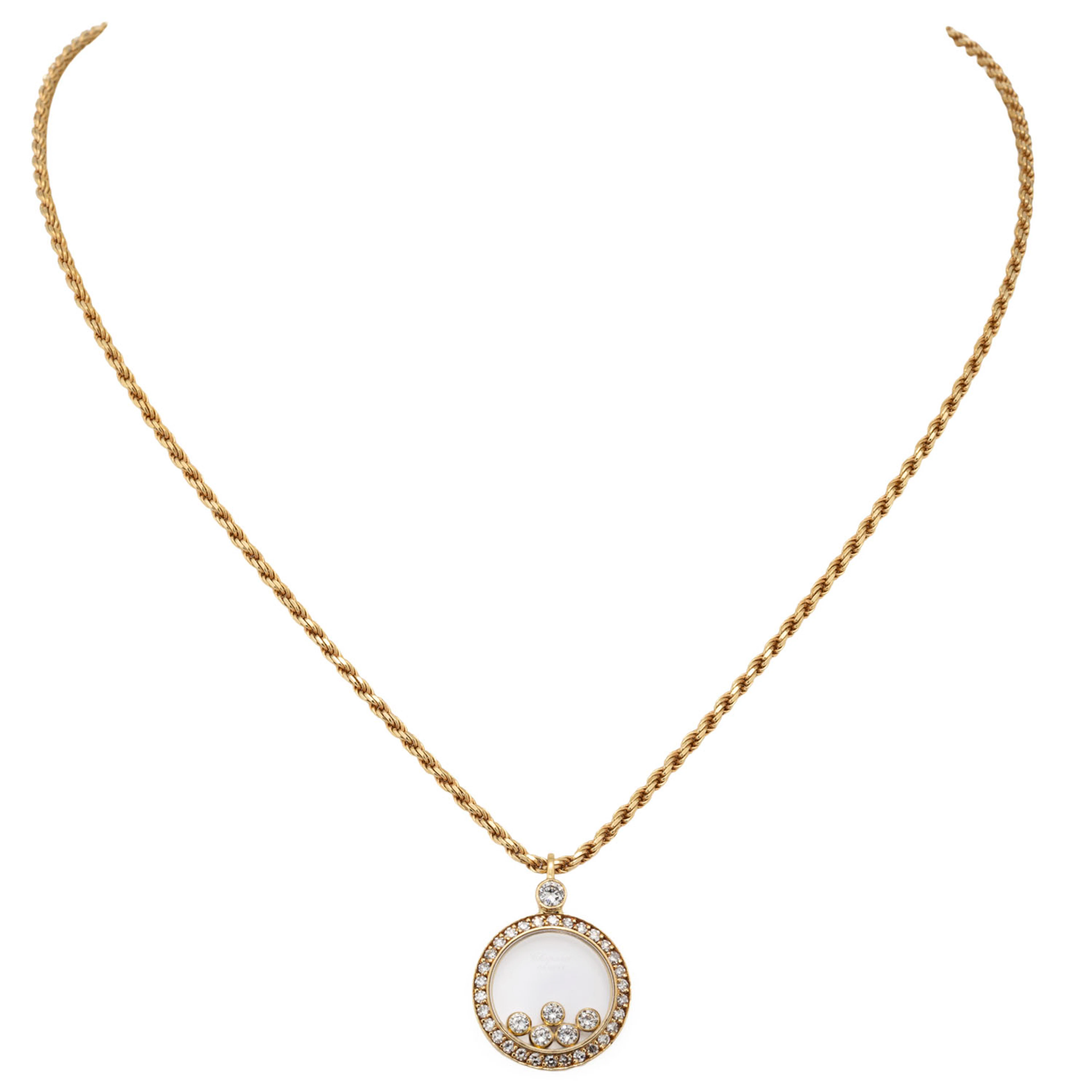 CHOPARD Collier "Happy Diamonds" mit Brillanten