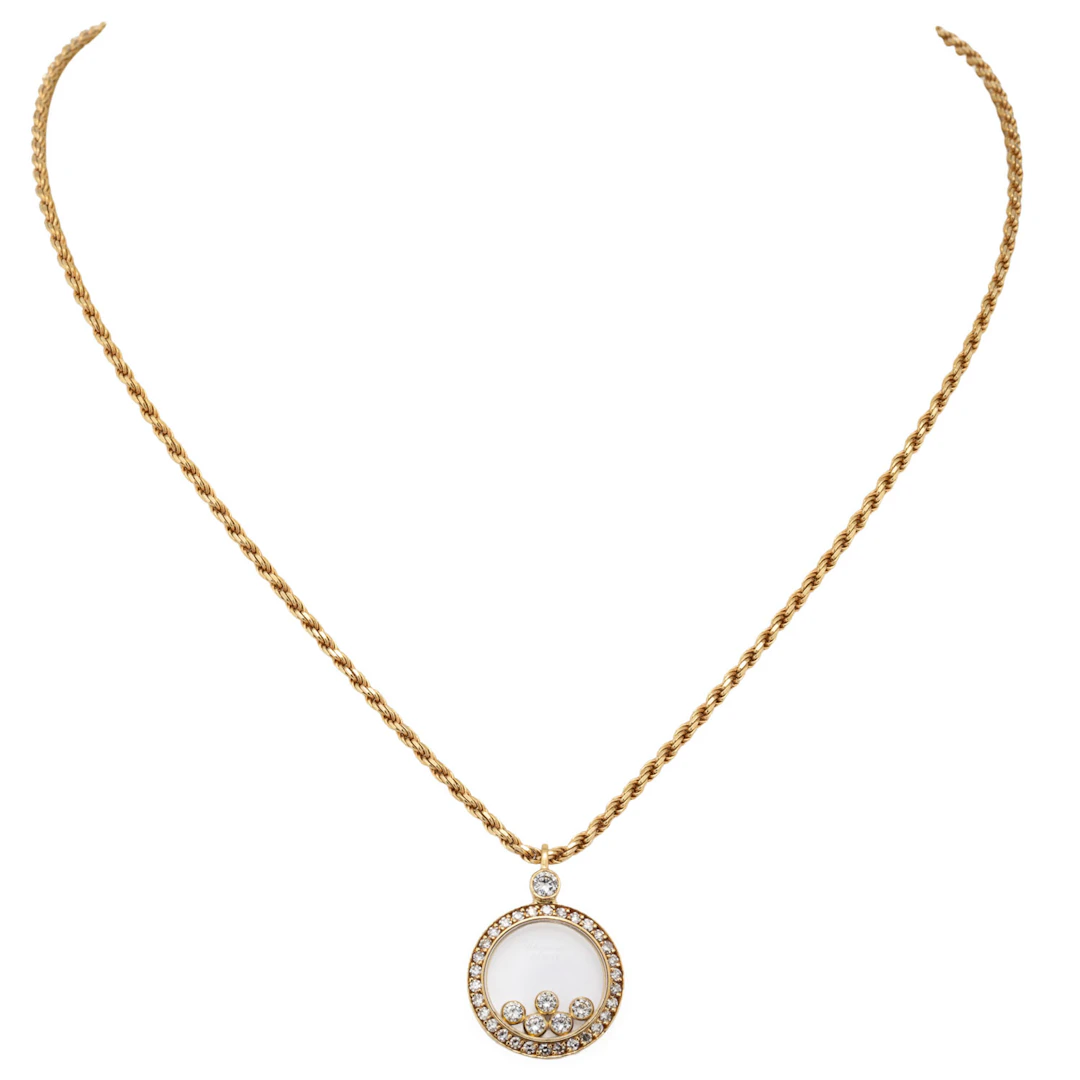 CHOPARD Collier "Happy Diamonds" mit Brillanten