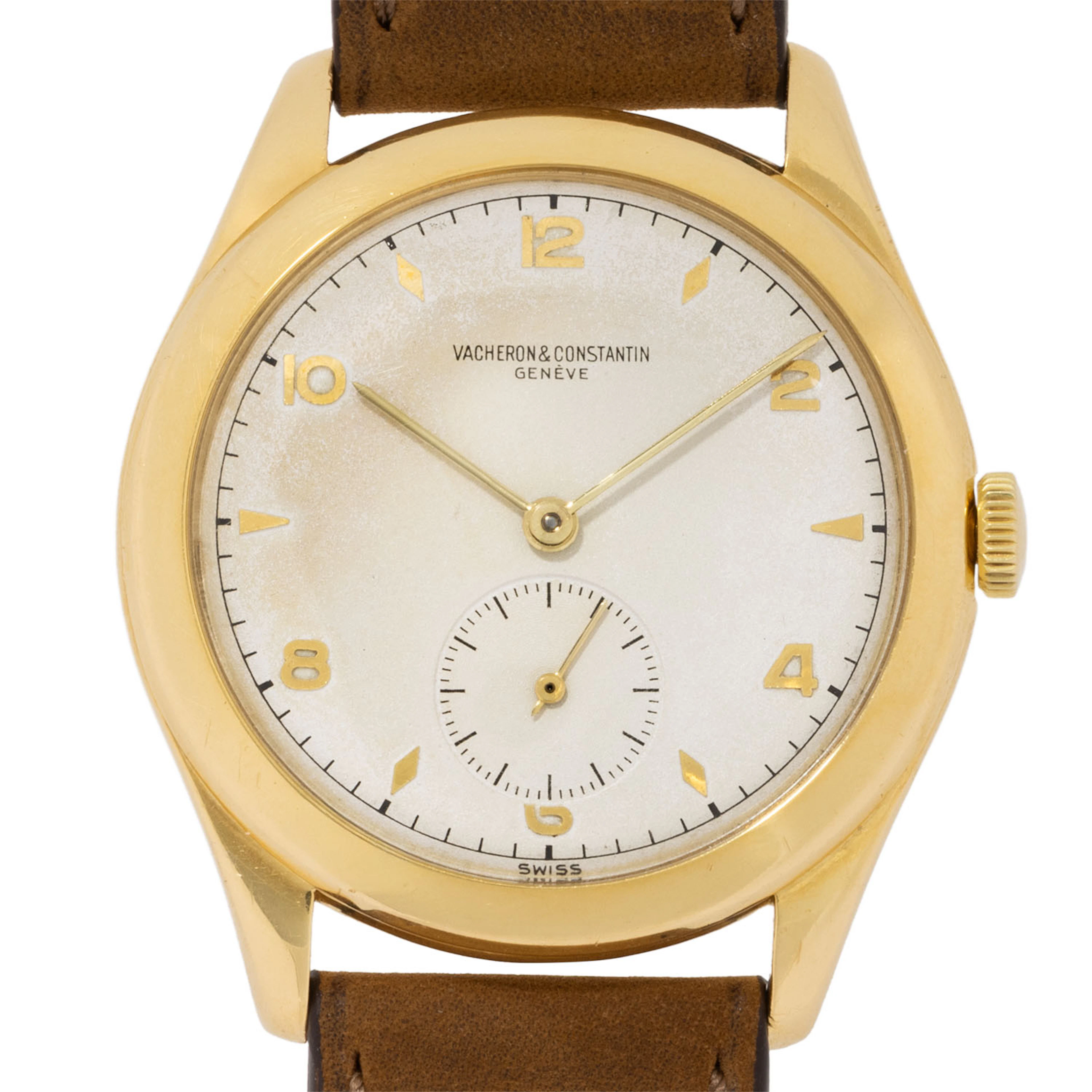 VACHERON & CONSTANTIN seltene Vintage "JUBILE" Herrenuhr. Ca. 1950er Jahre.