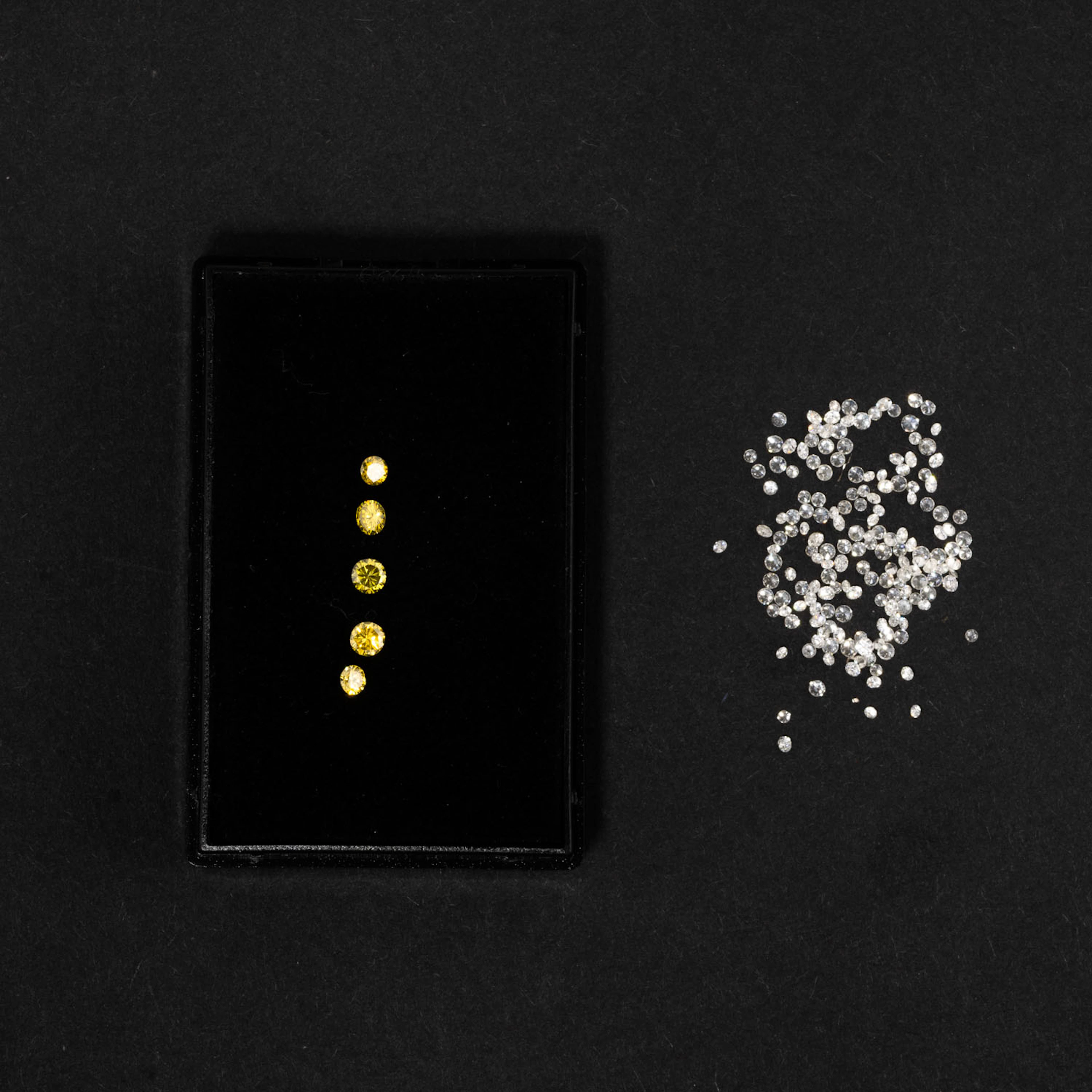 Konvolut Diamanten