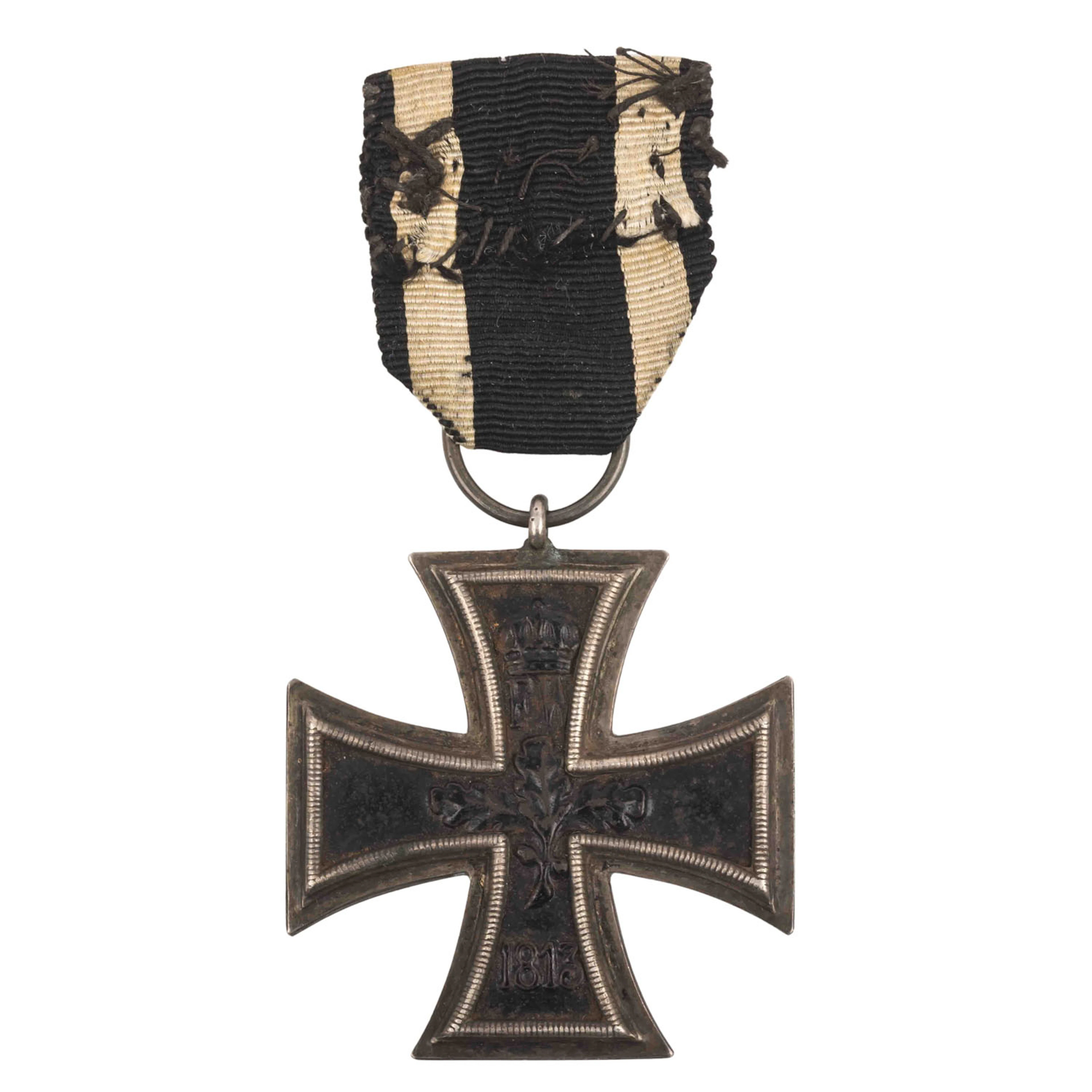 Kaiserreich Eisernes Kreuz 2.Klasse 1914 am Kämpferband (KO)
