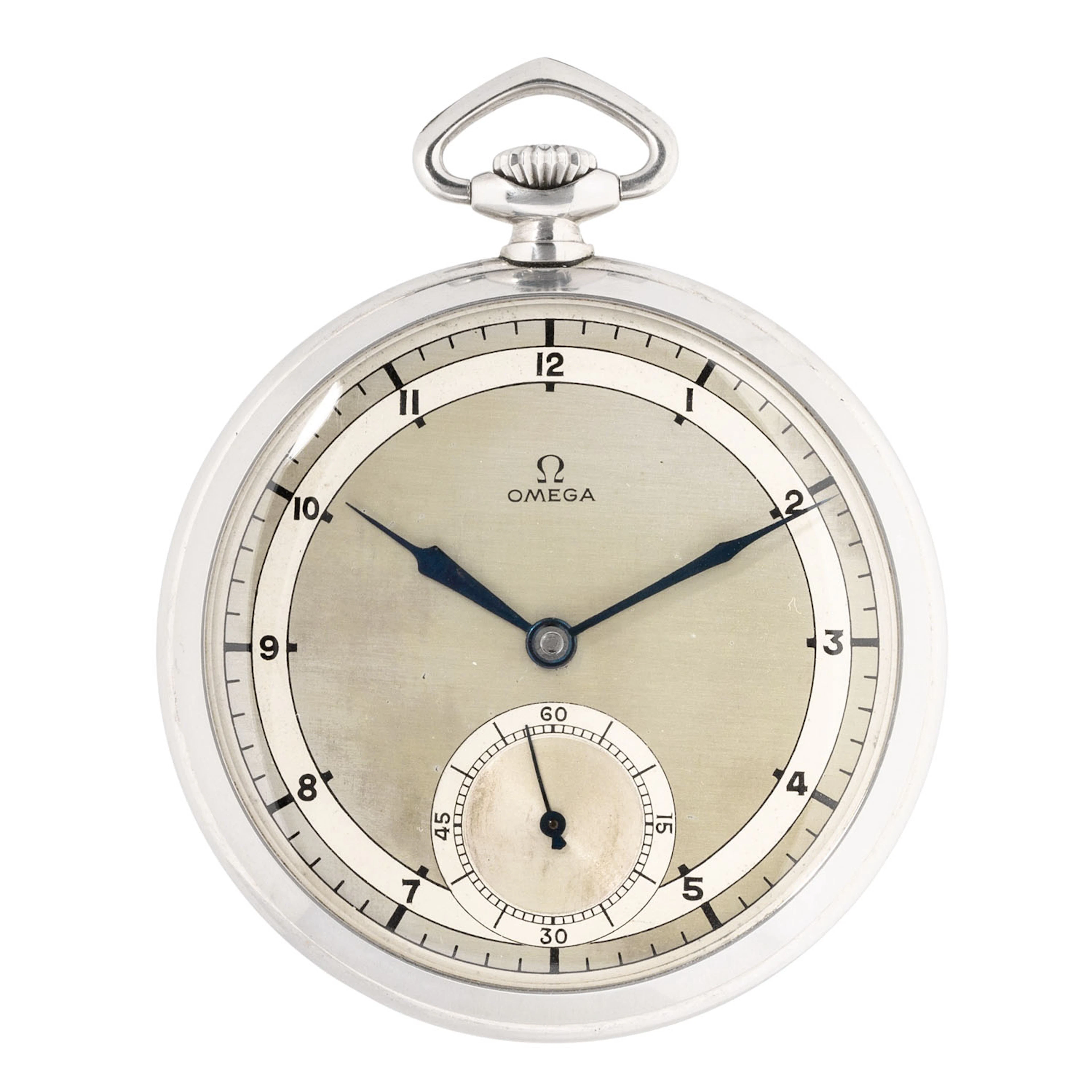 OMEGA offene Taschenuhr ca. 1936.