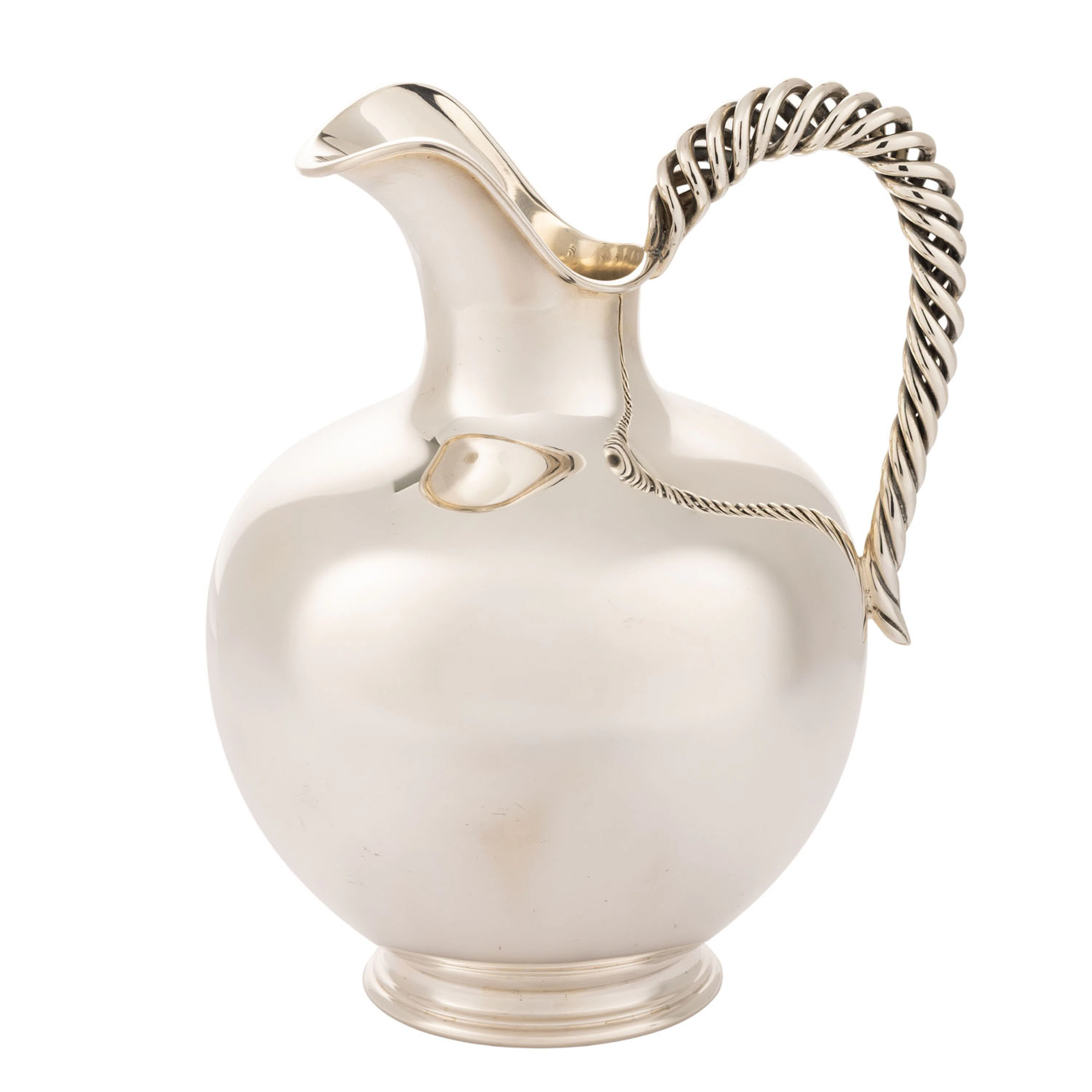 GEBRÜDER DEYHLE, Schwäbisch Gmünd, Henkelkrug, 925 Silber, 20. Jh.