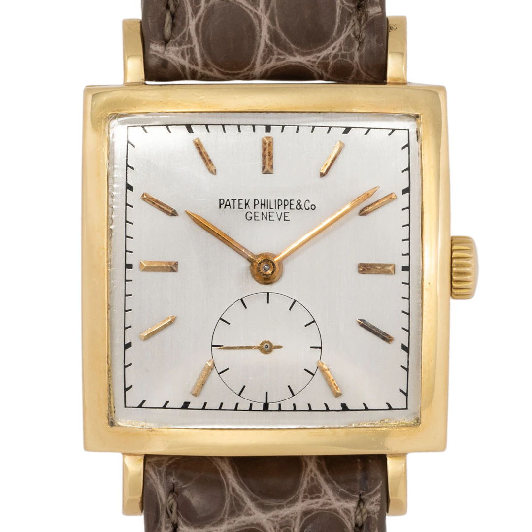 PATEK PHILIPPE Vintage "Square" Herrenuhr, Ref. 1431 aus ca. 1945.