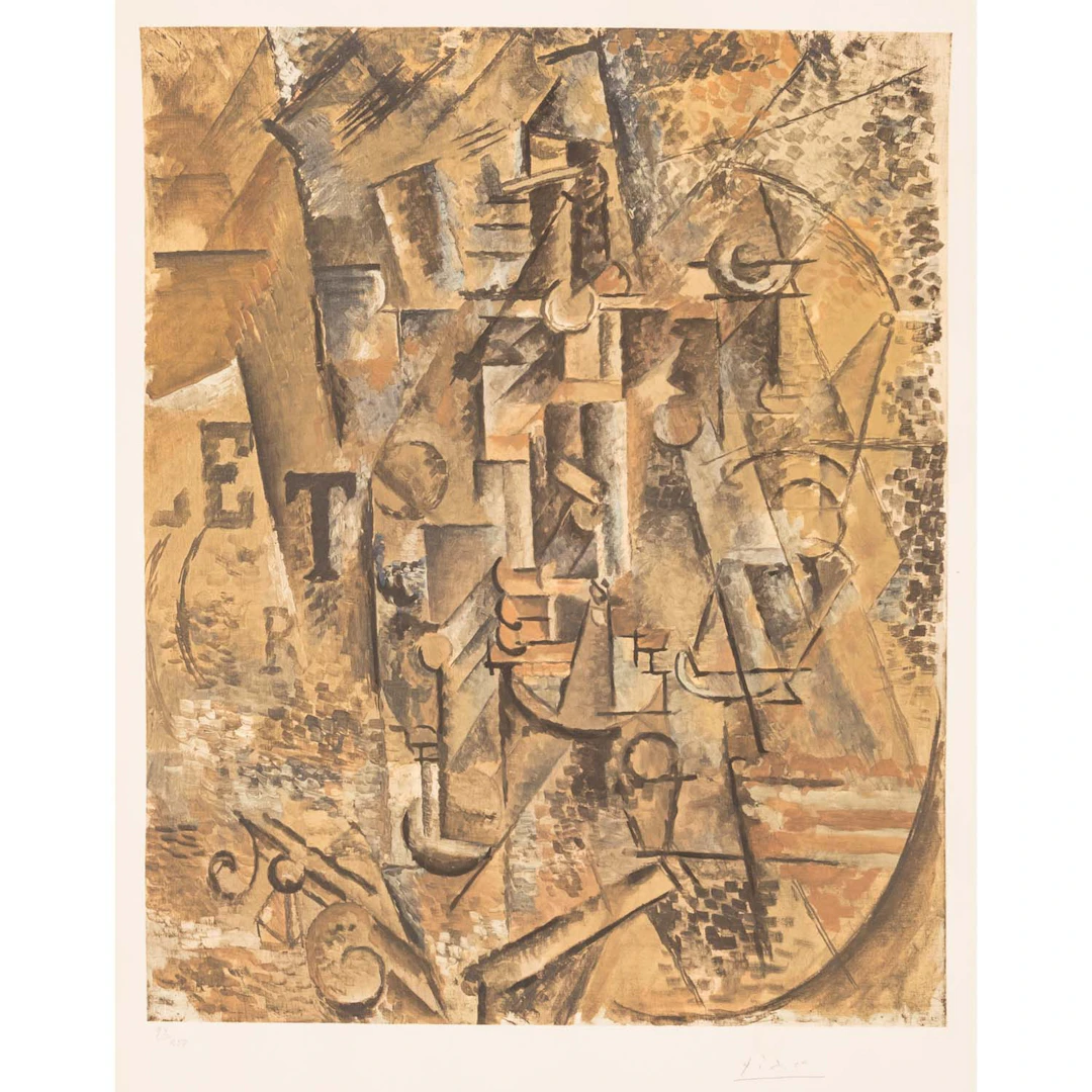 PICASSO, Pablo, NACH (P.P.: 1881-1973), "La Bouteille de Rhum"