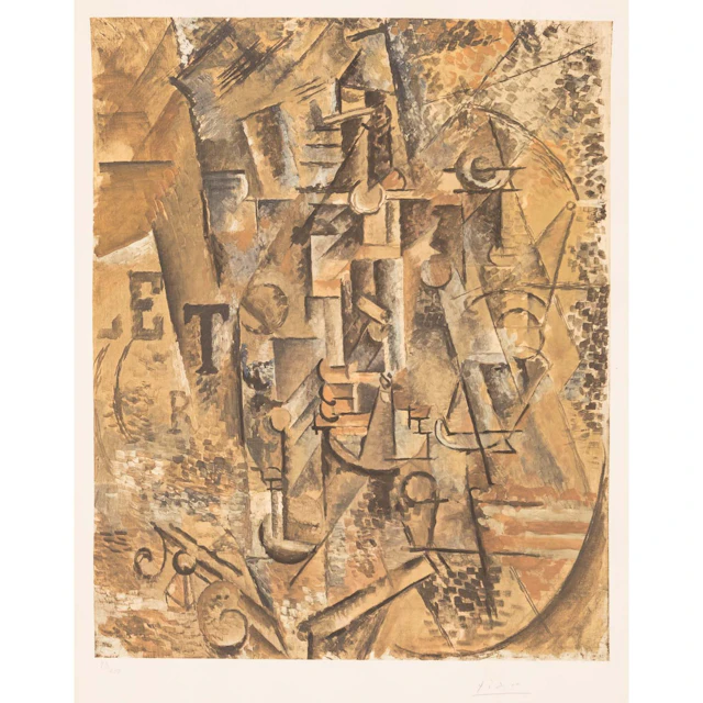 PICASSO, Pablo, NACH (P.P.: 1881-1973), "La Bouteille de Rhum"