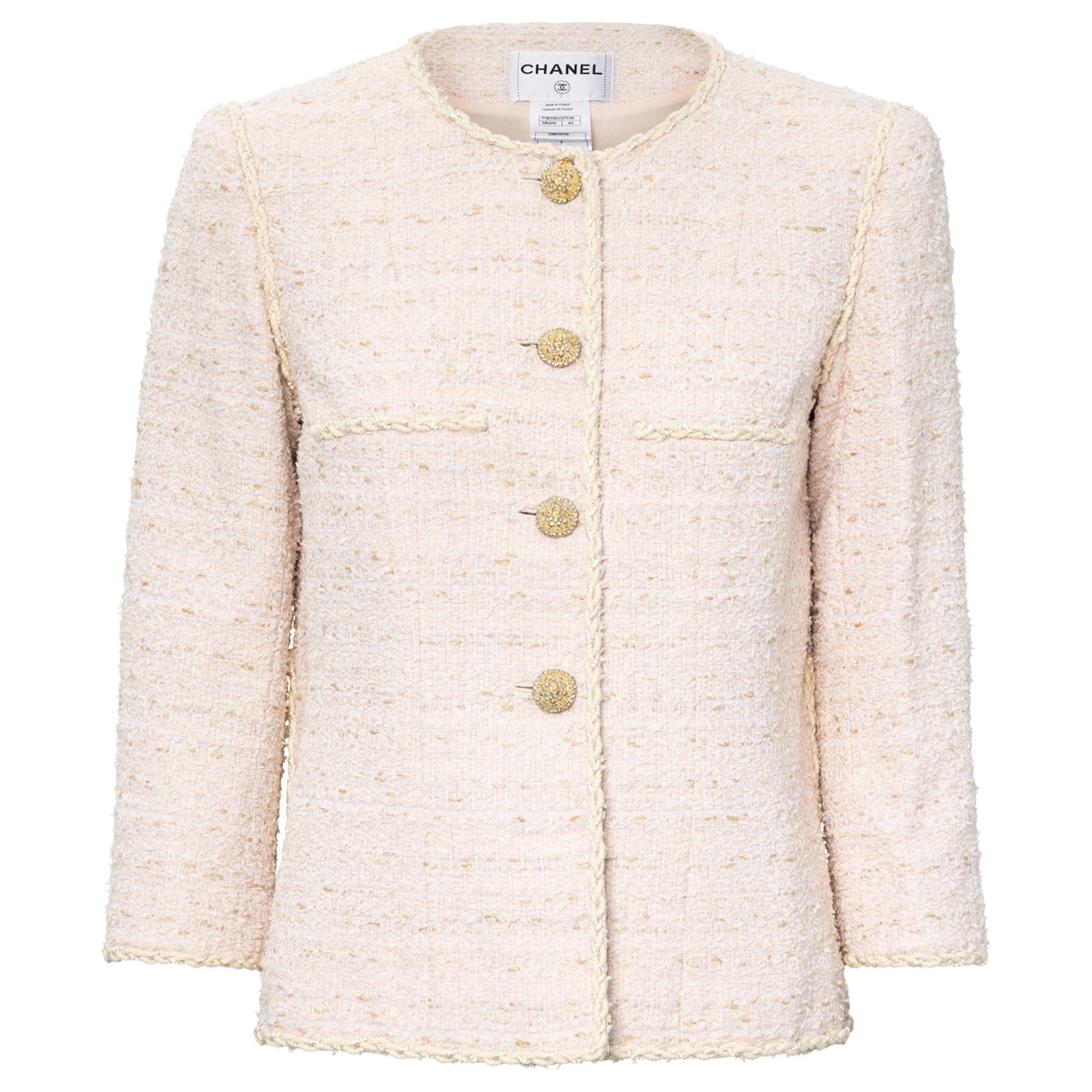 CHANEL Jacke, Gr. 38 (fr. 40), Koll.: P2010.