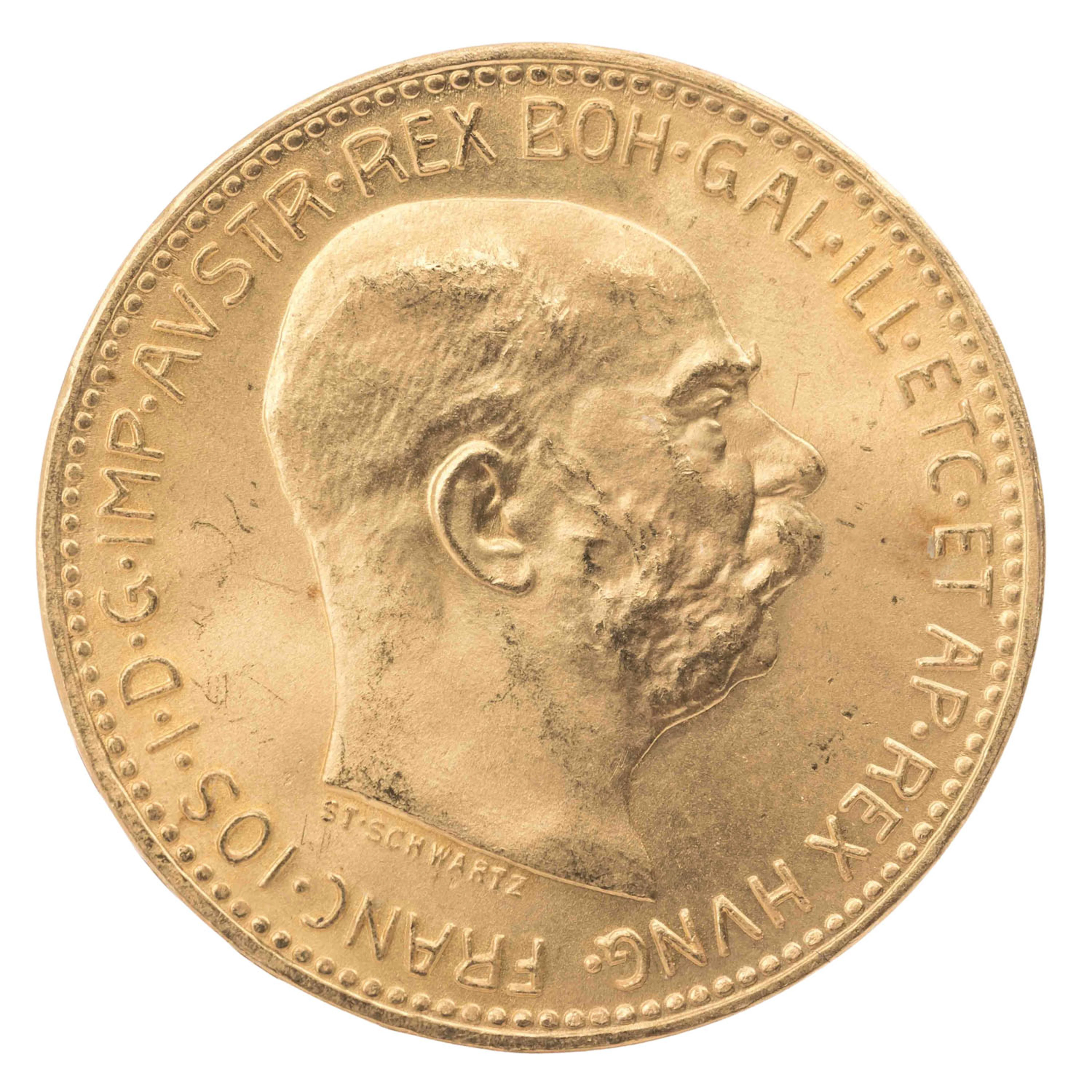 Österreich /GOLD - Franz Josef I. 20 Kronen 1915/NP