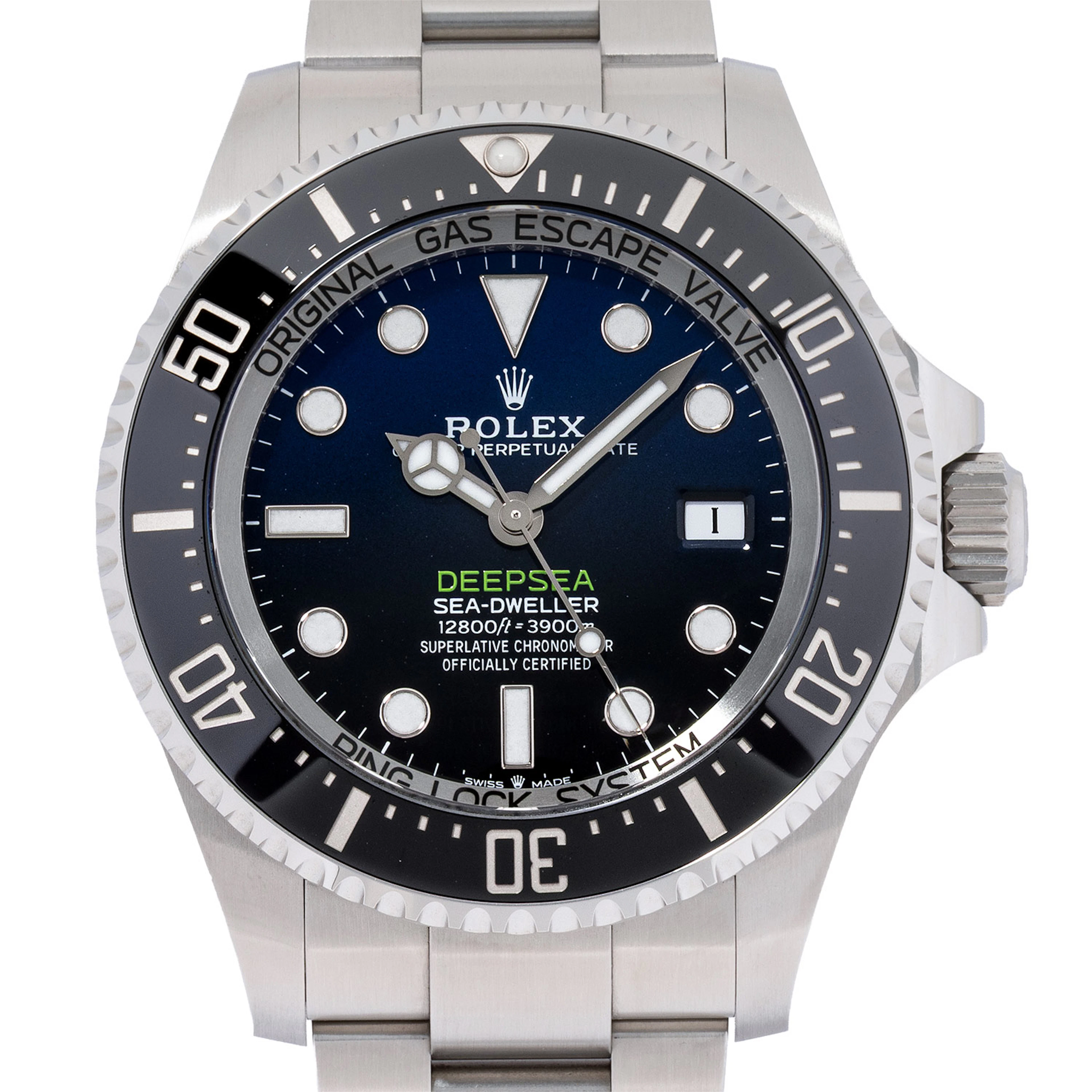 ROLEX Sea-Dweller Deepsea Ref 136660 "James Cameron" Herrenuhr aus