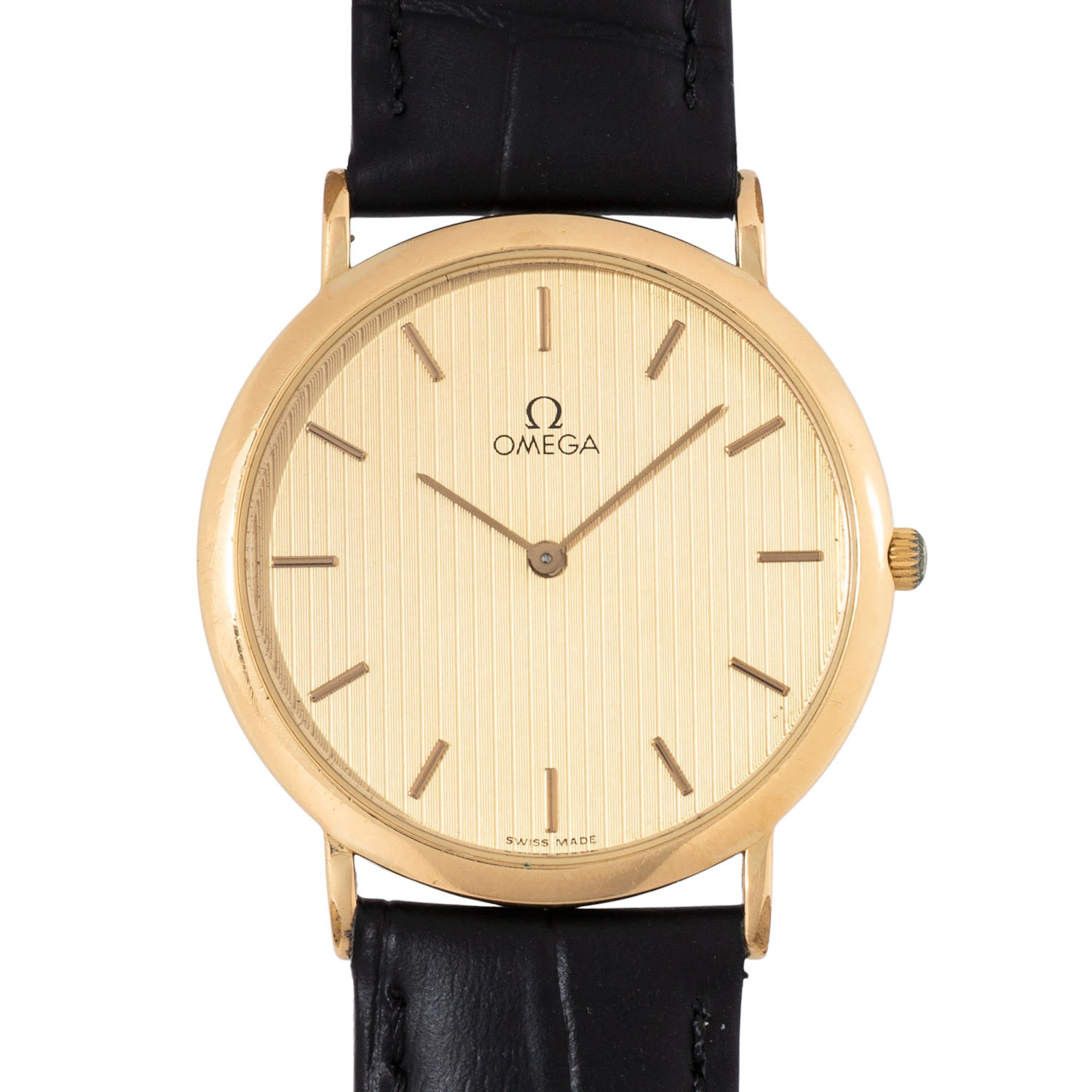 OMEGA De Ville Ref BD896700 Herrenuhr von 1993. Box und Papiere.