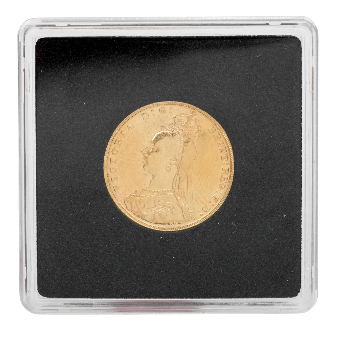 Australien /GOLD - Victoria 1 Sovereign (Krone) 1898-M