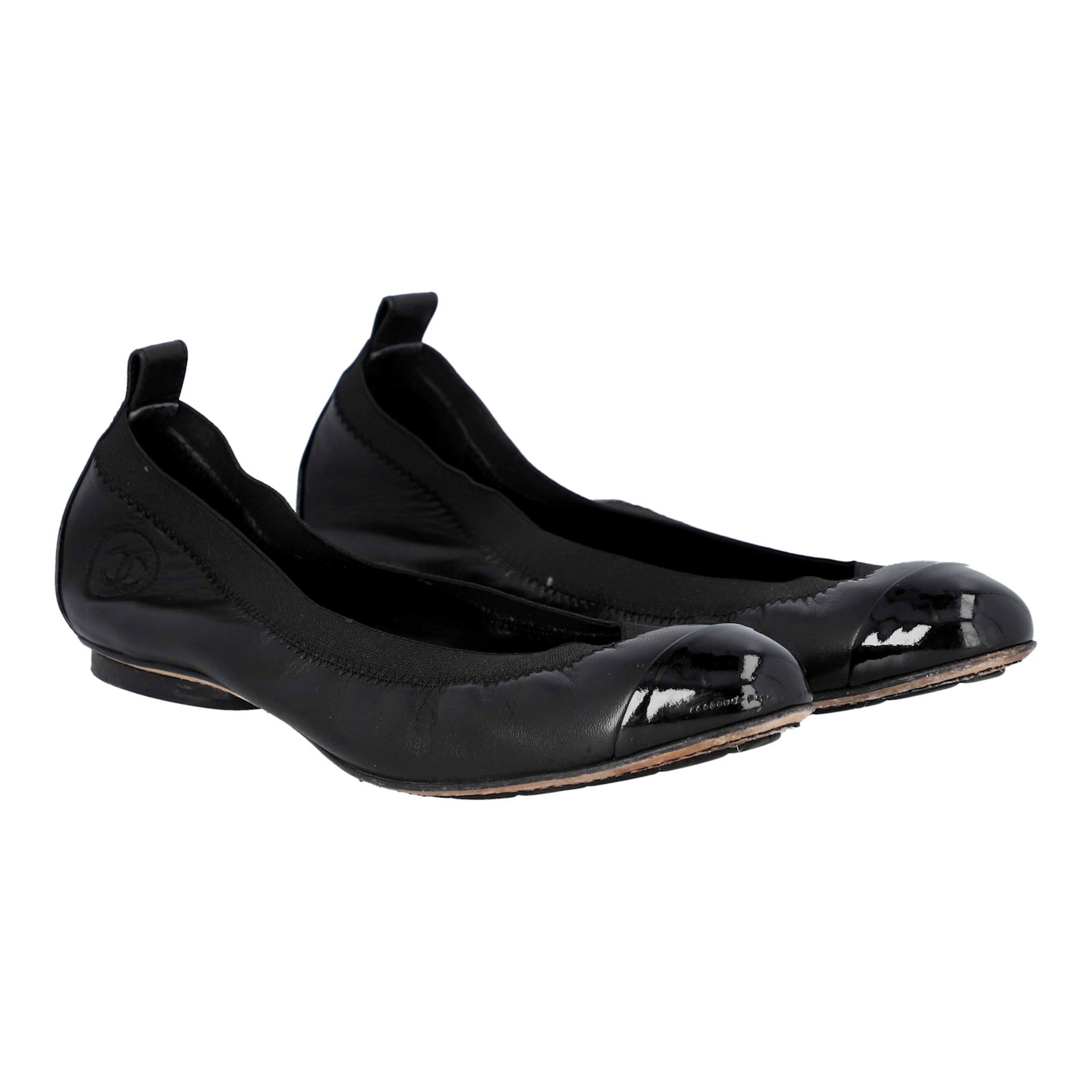 CHANEL VINTAGE Ballerinas, Gr. 38.