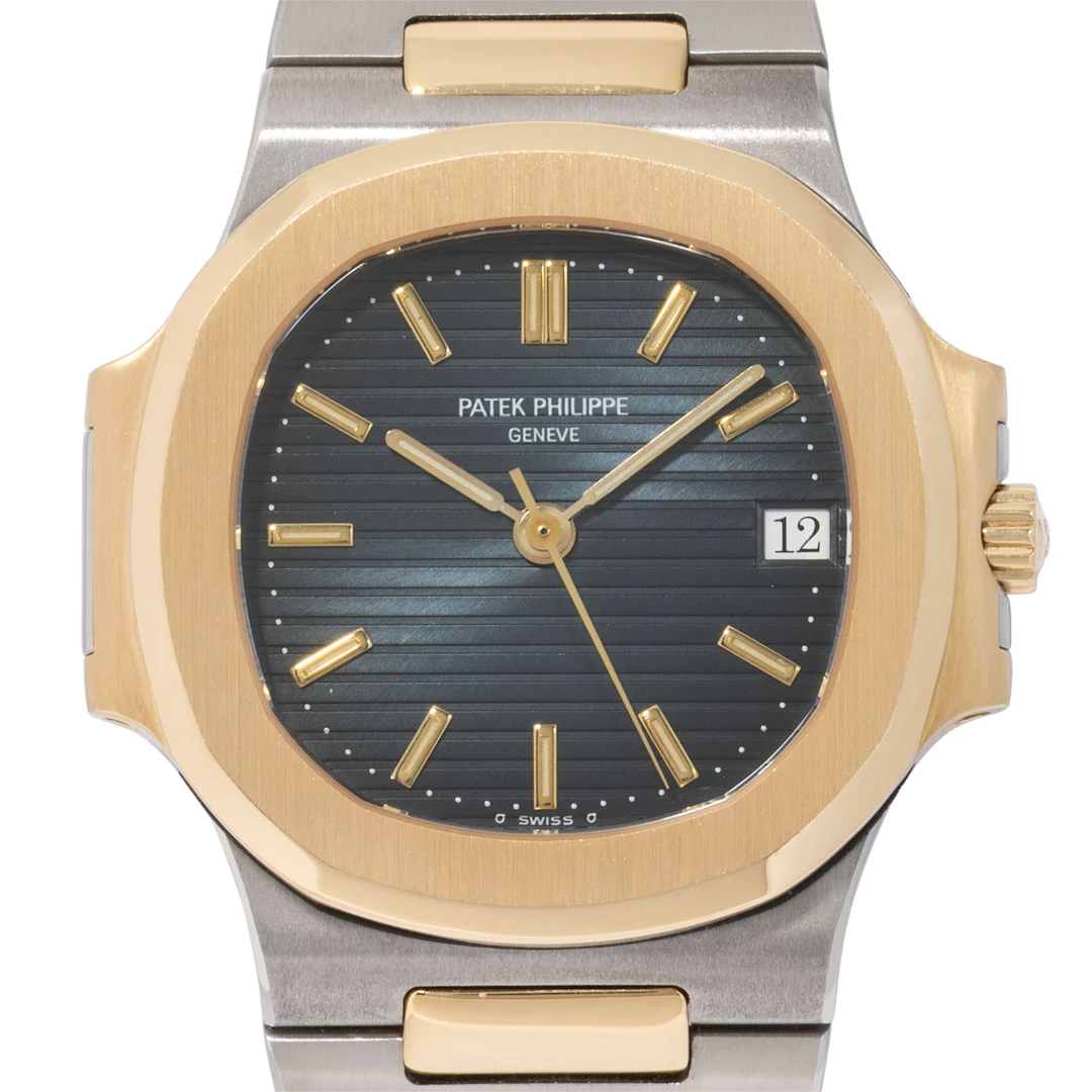 PATEK PHILIPPE Vintage Nautilus Herrenuhr, Ref. 3800/1JA-001. Ca. 1980er Jahre.
