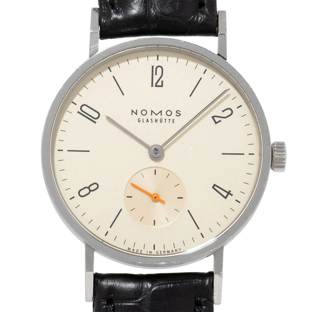 NOMOS Tangente 33 "Champagne" Ref. 151 mit Box und Papieren, 2023.