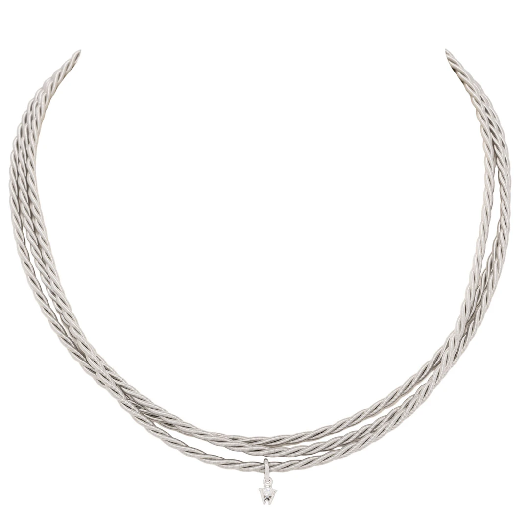 WELLENDORFF Collier "Silky Trio"