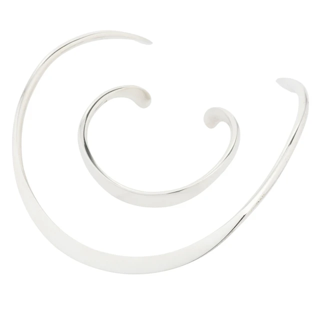 GEORG JENSEN Schmuckset aus Hals- und Armreif