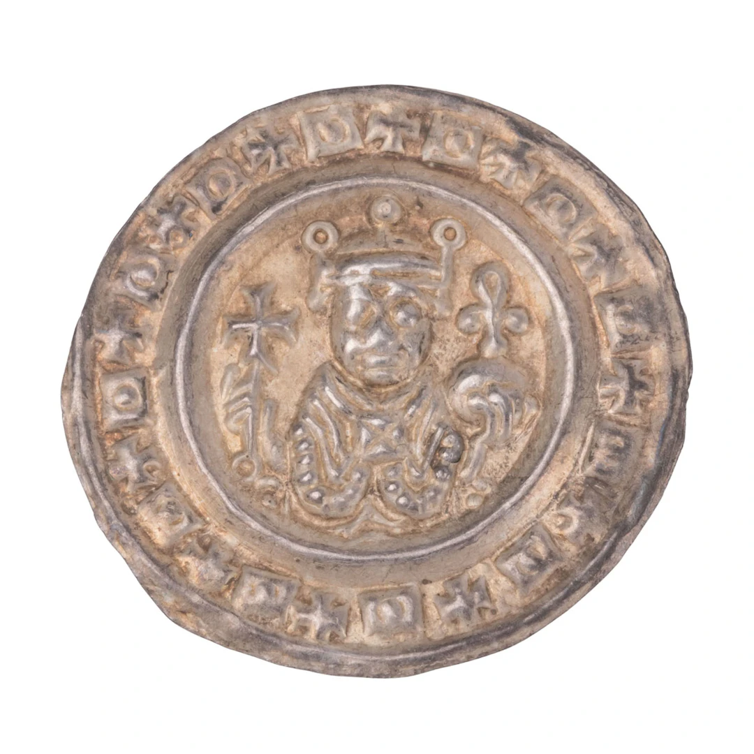 Ulm, königliche Münzstätte - Brakteat circa 1215-1250, Friedrich II.