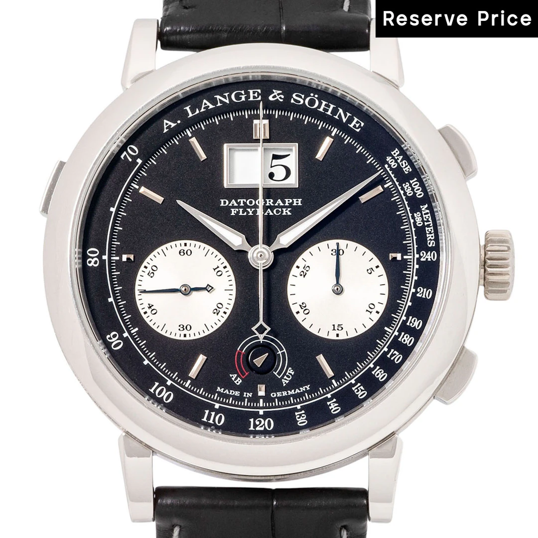 A. LANGE & SÖHNE Datograph "Auf-Ab Flyback" Herrenuhr, Ref 405.035.