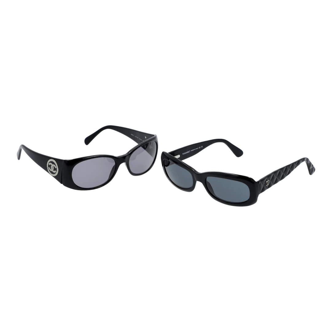 CHANEL VINTAGE Sonnenbrillen-Set.