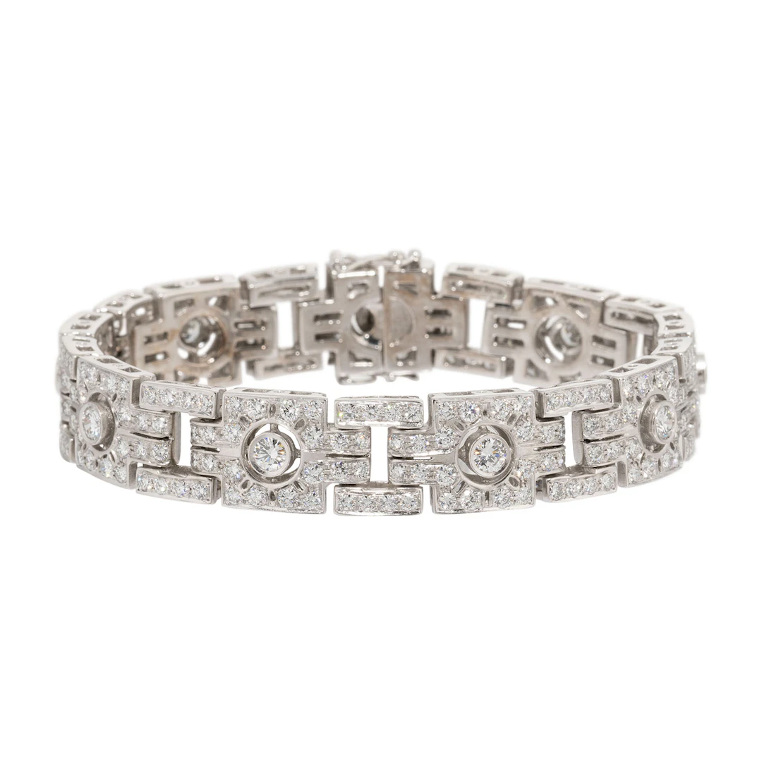 Armband mit zahlreichen Brillanten