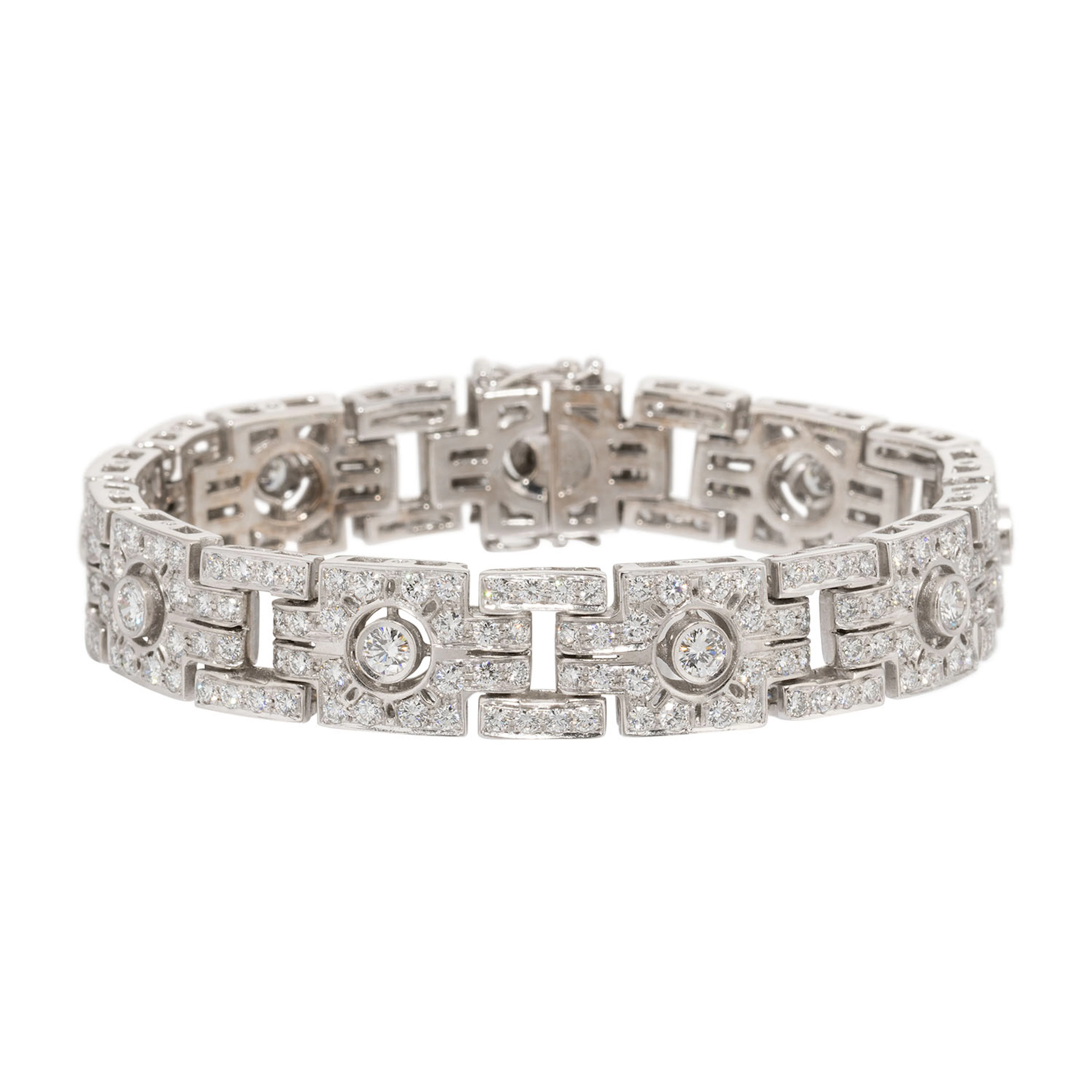 Armband mit zahlreichen Brillanten