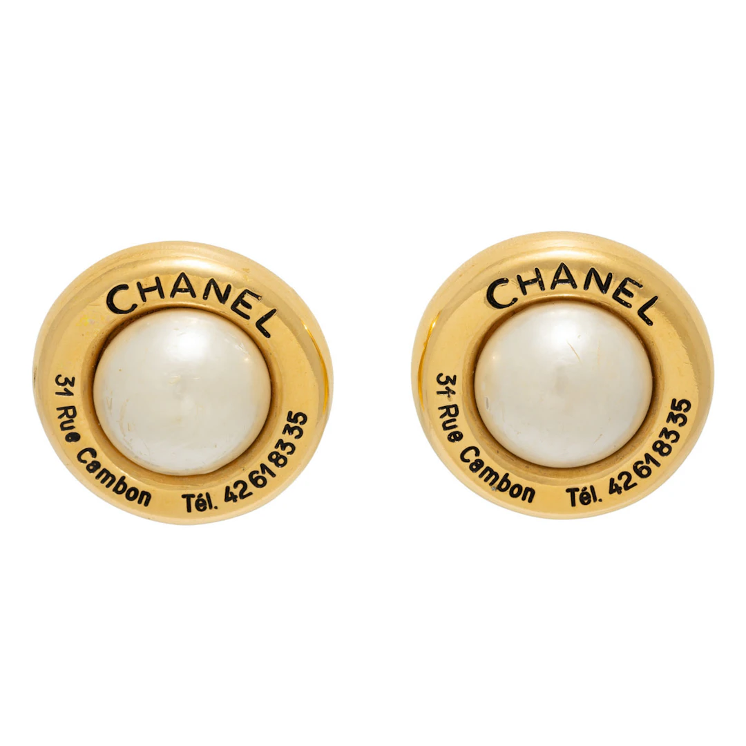 CHANEL VINTAGE Ohrclips "31 RUE CAMBON".