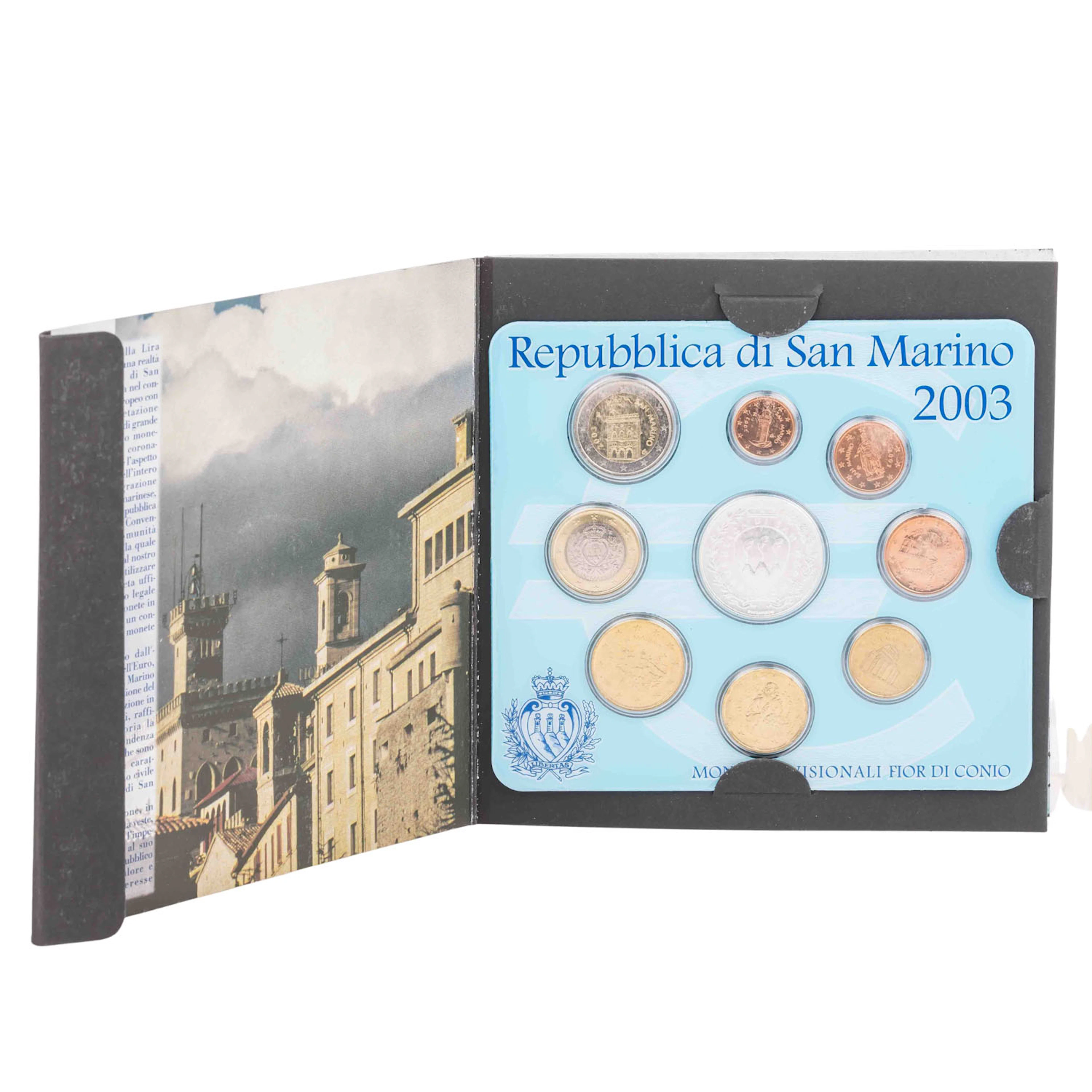 San Marino - KMS 2003, originaler Blister