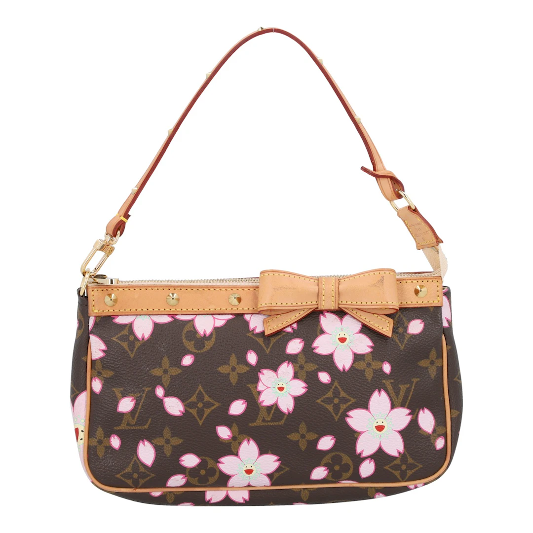 LOUIS VUITTON X TAKASHI MURAKAMI Pochette "POCHETTE ACC. NM", Koll.: 2003.