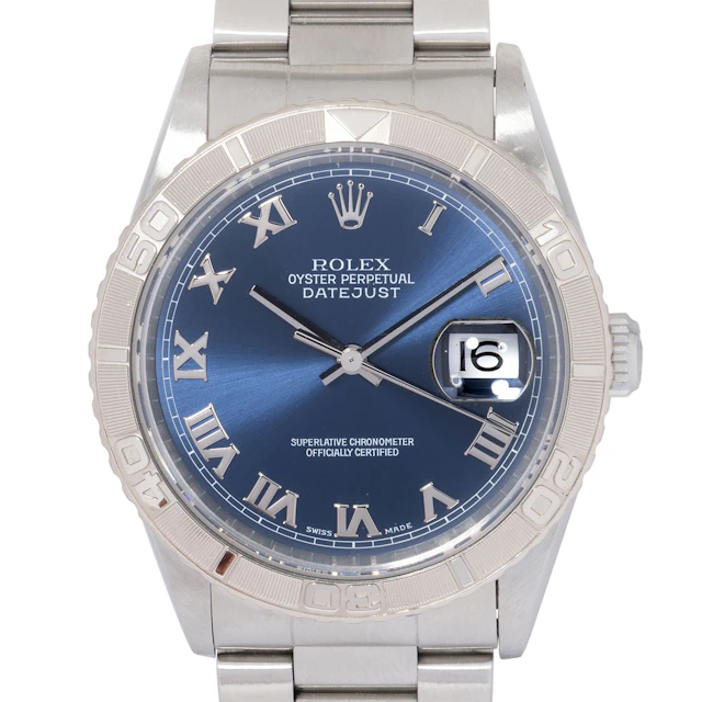 ROLEX Datejust Turn-O-Graph Ref 16264 Herrenuhr von ca. 2001.