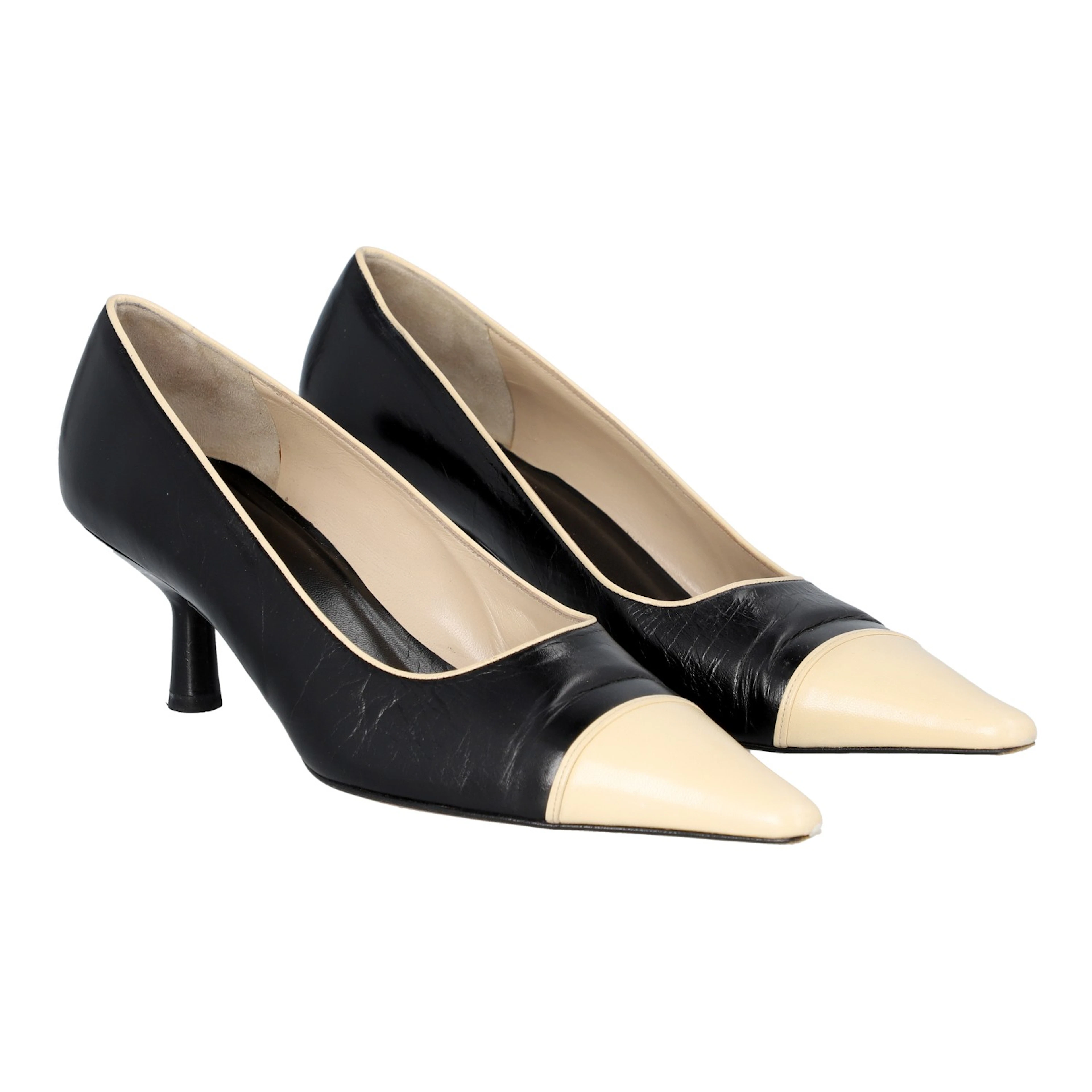 CHANEL VINTAGE Pumps, Gr. 38,5.
