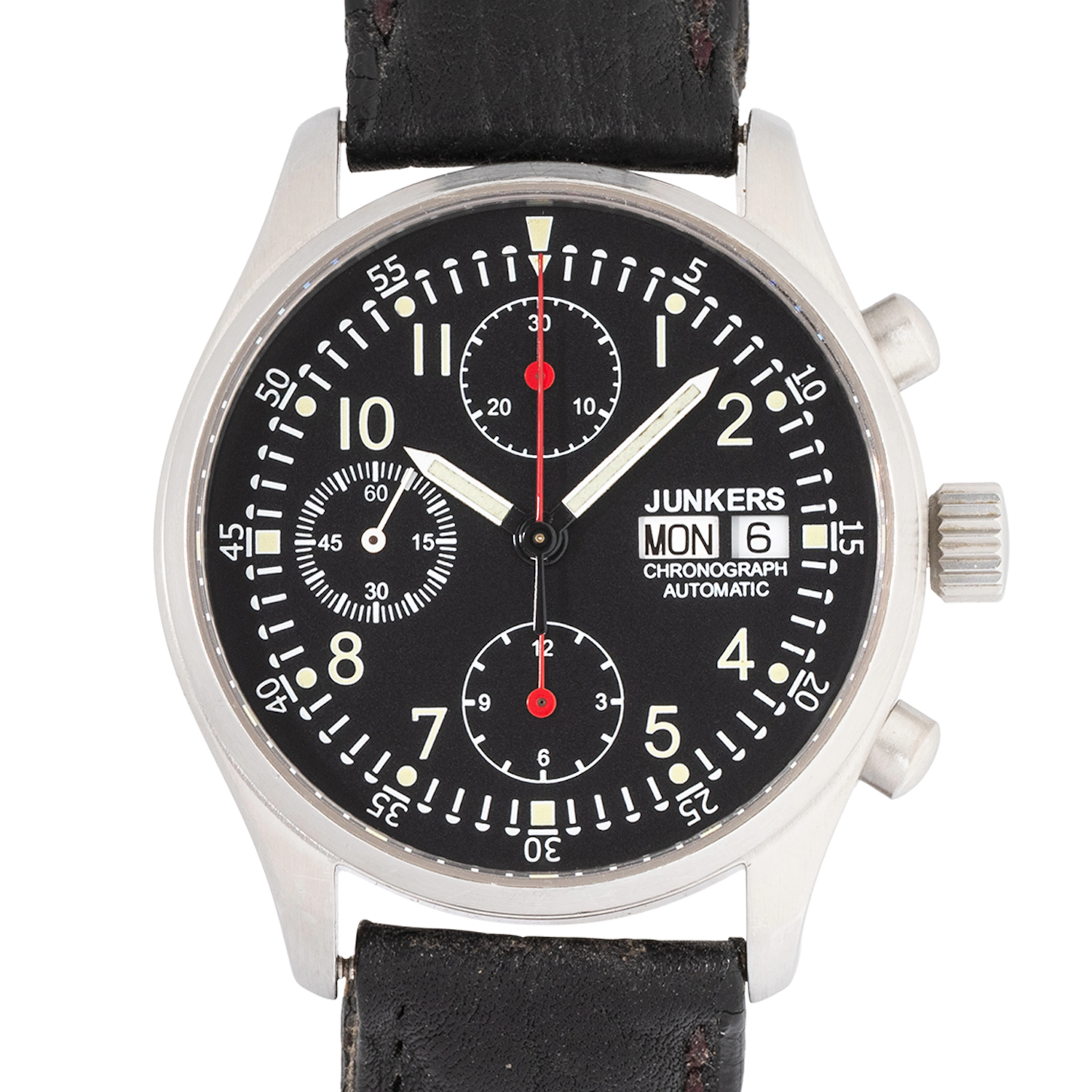 JUNKERS European Edition Day-Date Herrenuhr aus den 2000er Jahren.
