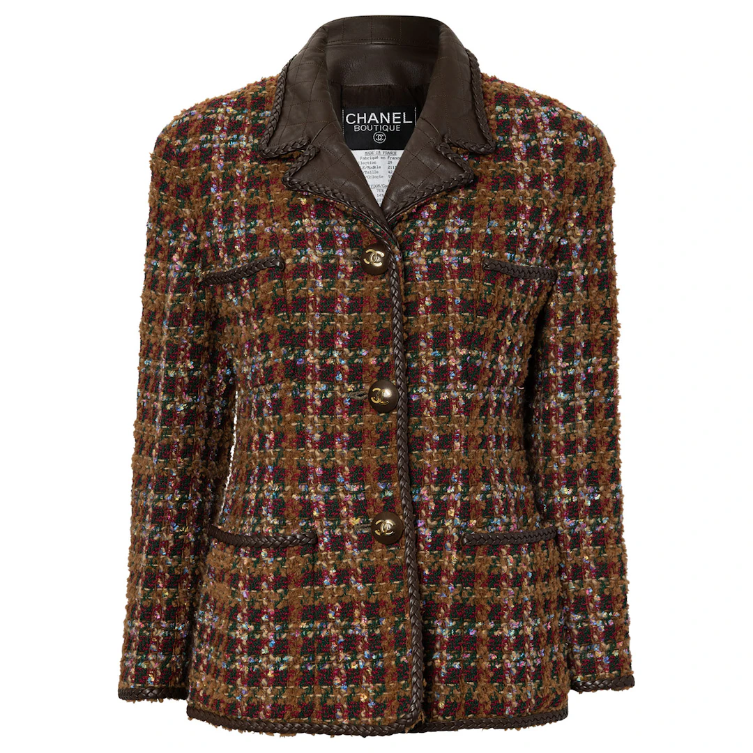 CHANEL BOUTIQUE VINTAGE Jacke, Gr. 40, (fr. 42) Koll.: A1992/ 29.
