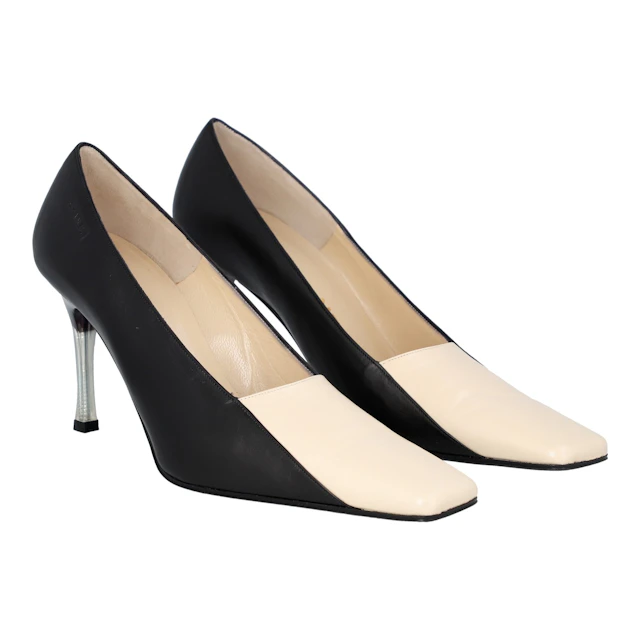 CHANEL VINTAGE Pumps, Gr. 38,5.