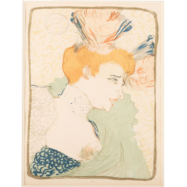 TOULOUSE-LAUTREC, HENRI DE (1864-1901), "Mademoiselle Marcelle Lender