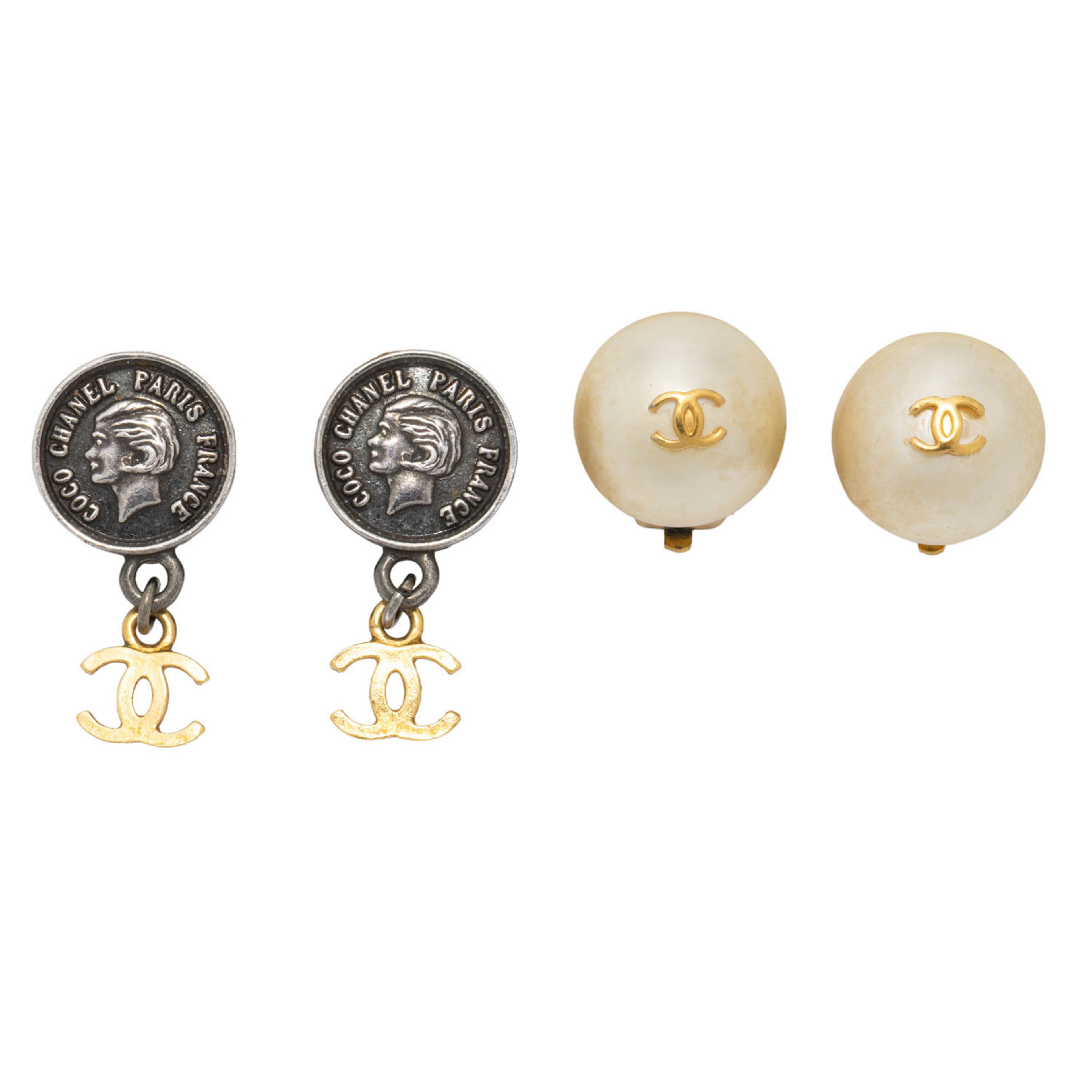 CHANEL VINTAGE Modeschmuck-Konvolut.