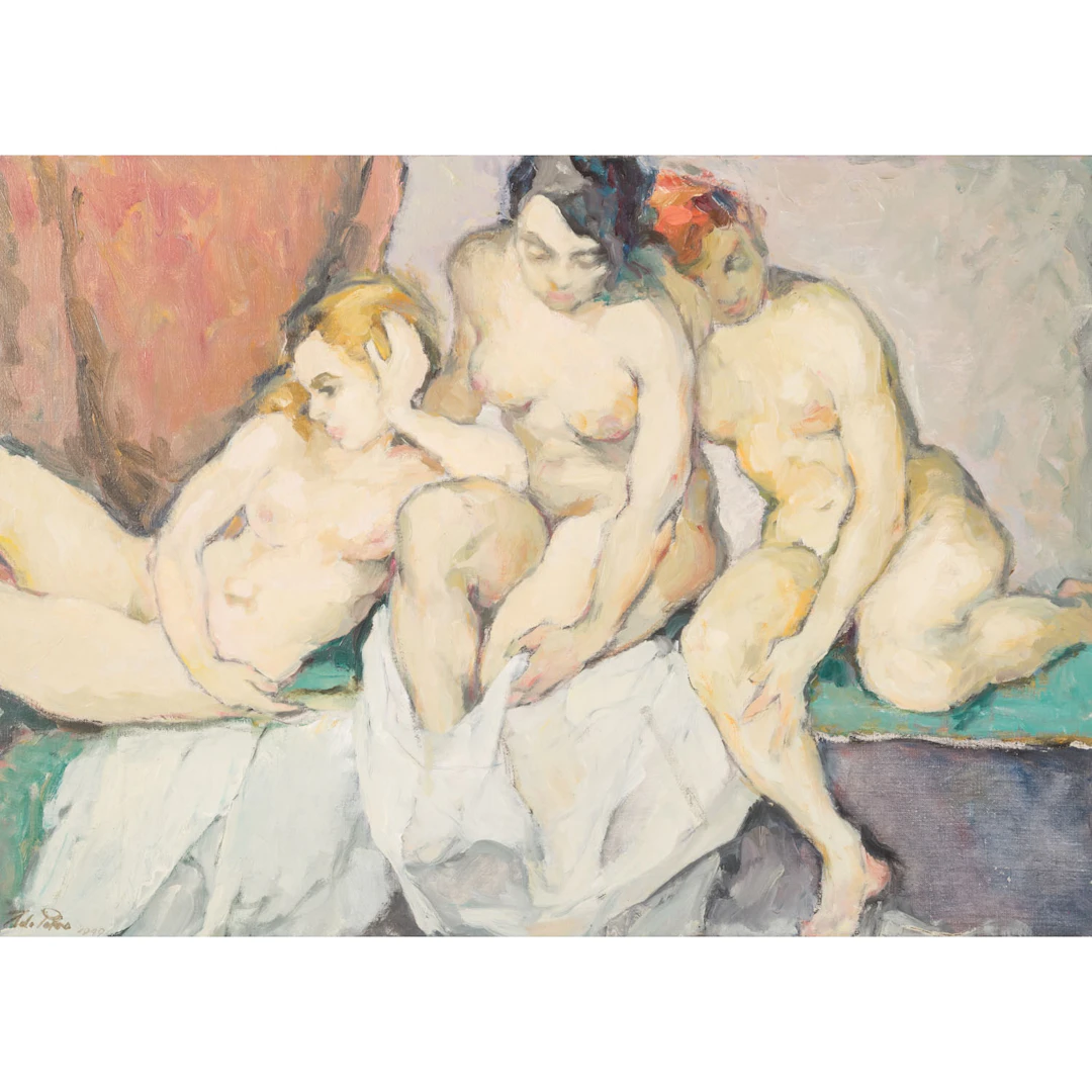 PETERS, HELA (1885-1973), "Drei Grazien", 1949