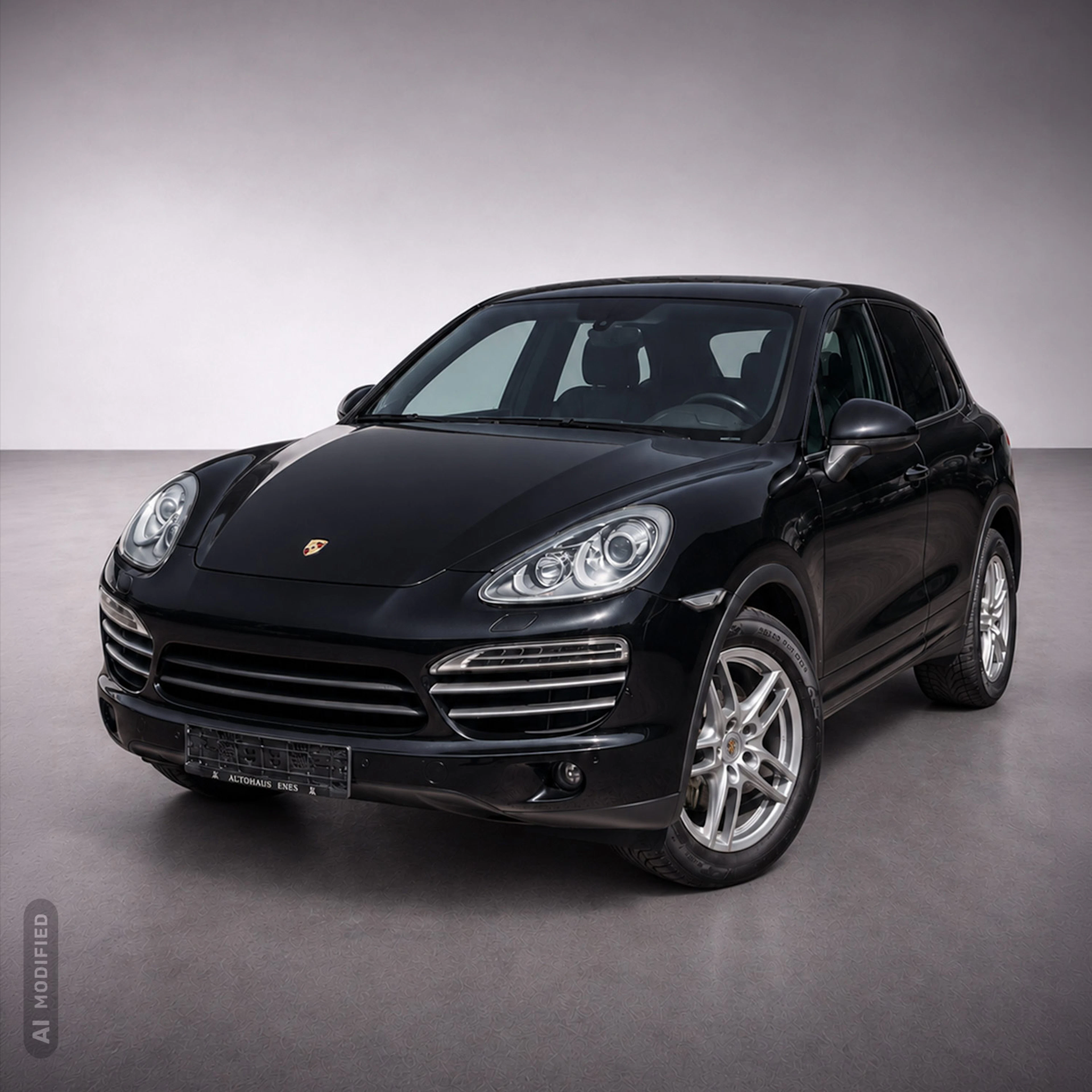 PORSCHE Cayenne S Hybrid schwarz mit 380 PS Bj. 2012. Classic Data 4