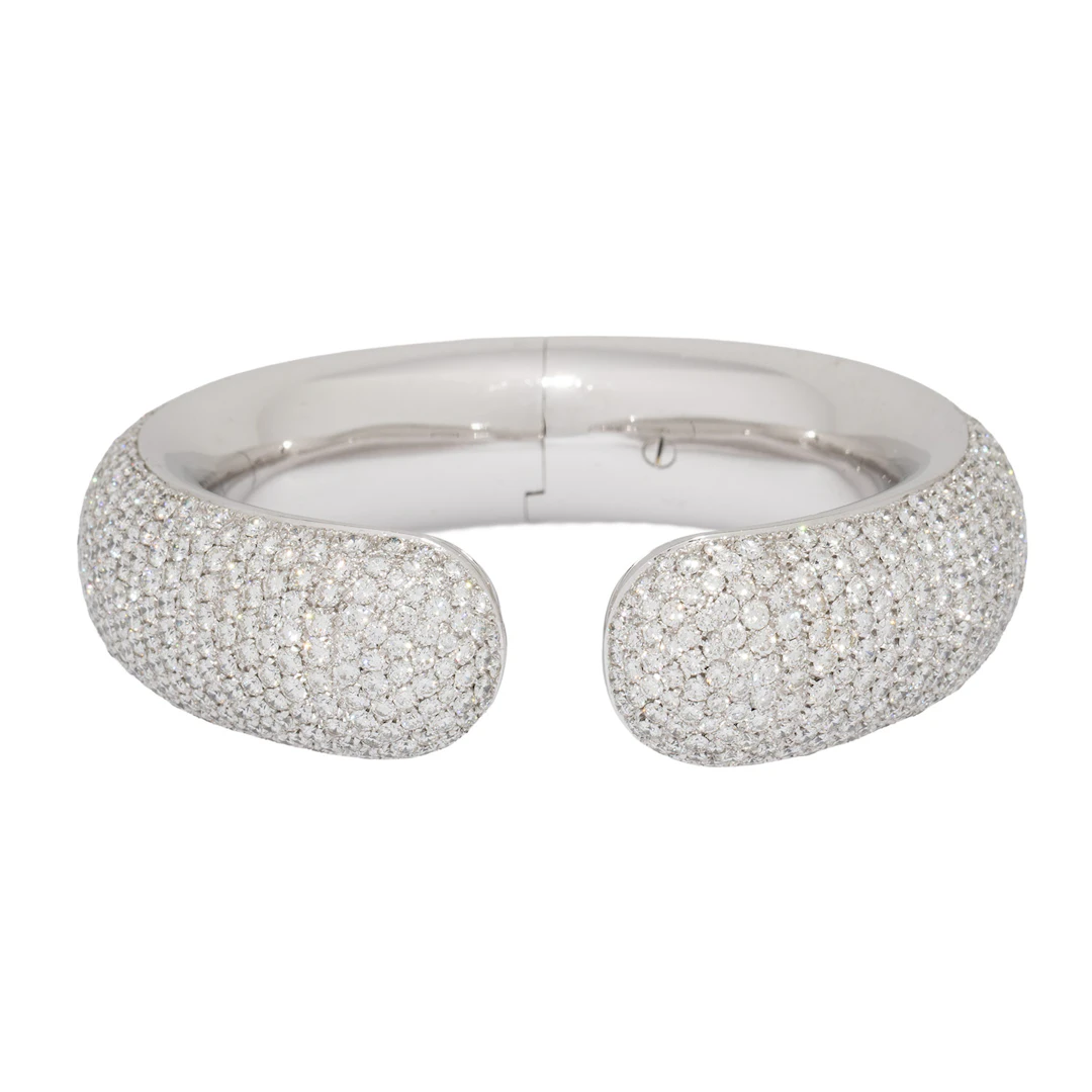 Armreif mit 1026 Brillanten zus. 27,01 ct