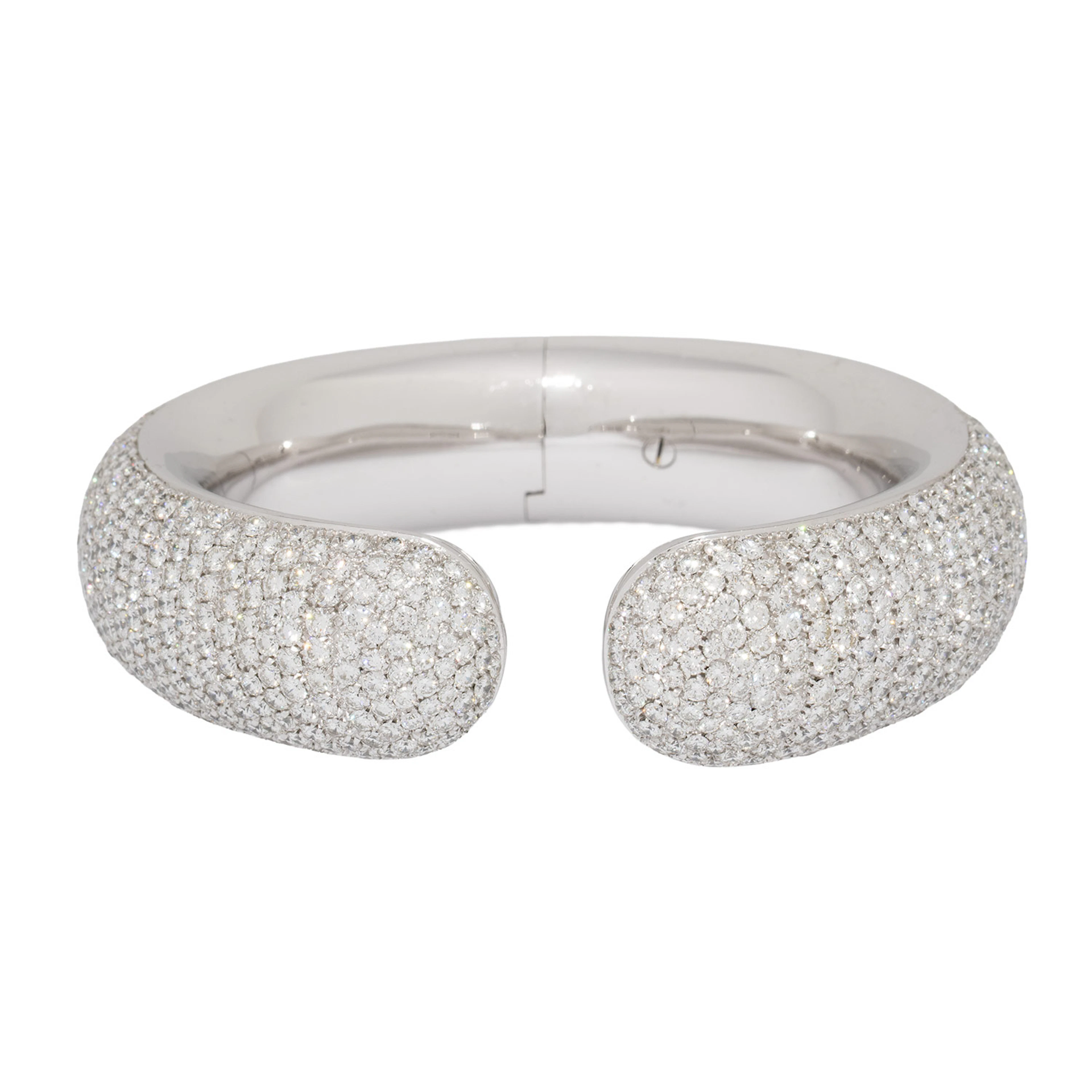 Armreif mit 1026 Brillanten zus. 27,01 ct