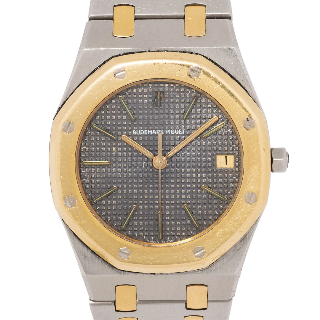 AUDEMARS PIGUET Royal Oak Bicolor Quarz Ref. 56023SA mit Box von ca. 1985.