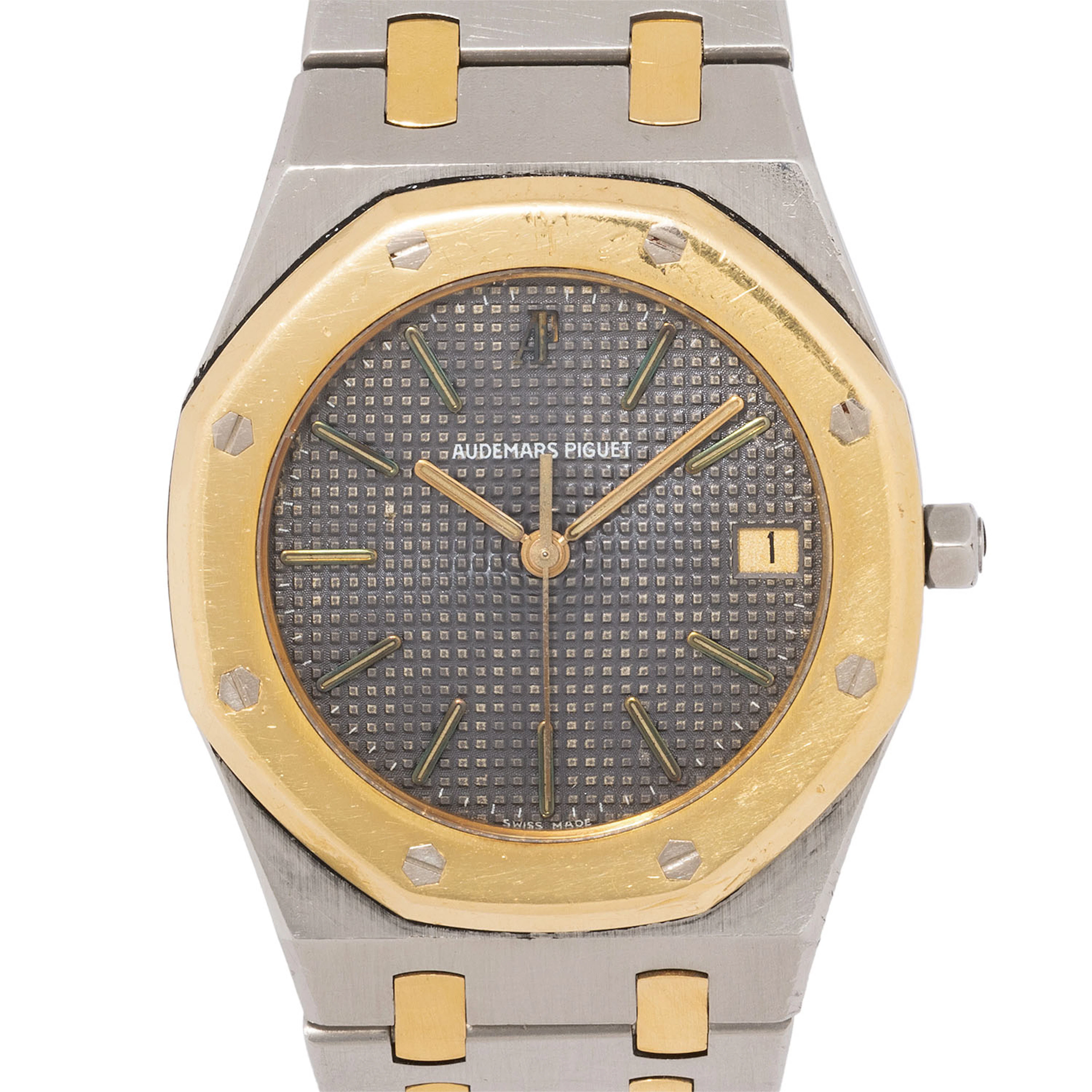 AUDEMARS PIGUET Royal Oak Bicolor Quarz Ref. 56023SA mit Box von ca. 1985.
