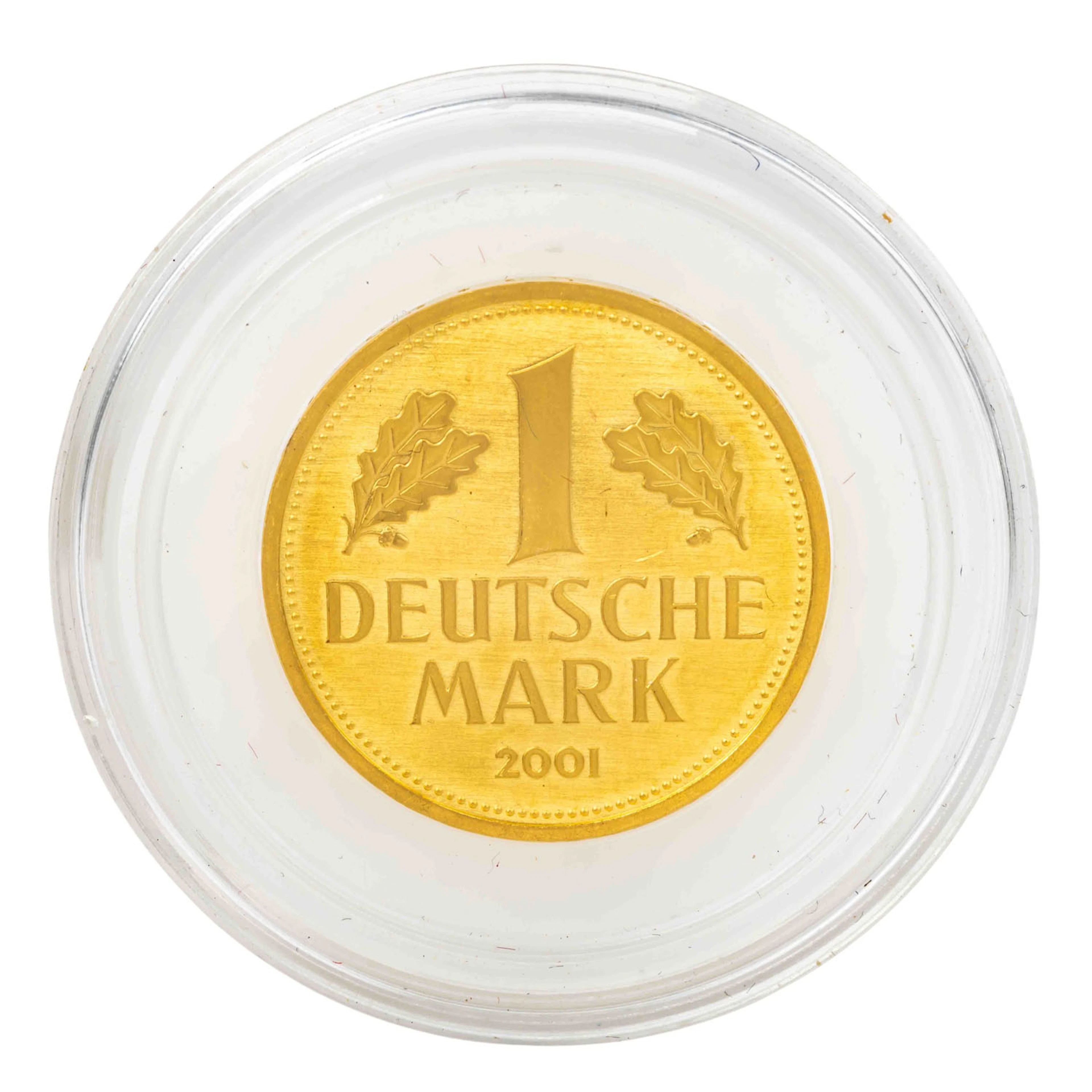 BRD/GOLD - 1 DM 2001/F