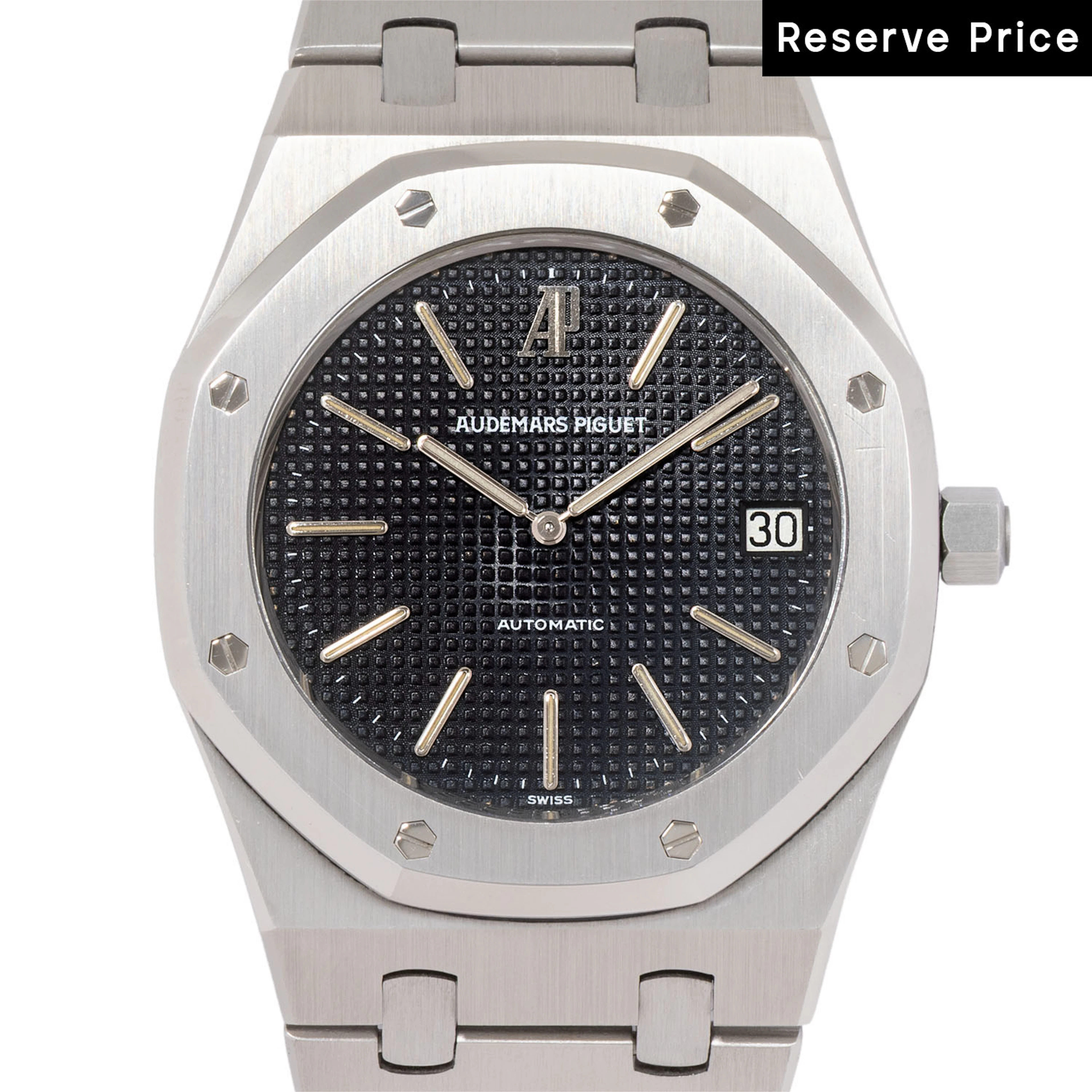AUDEMARS PIGUET Vintage Royal Oak "Jumbo", Ref. 5402ST. D-Serie aus 1983.