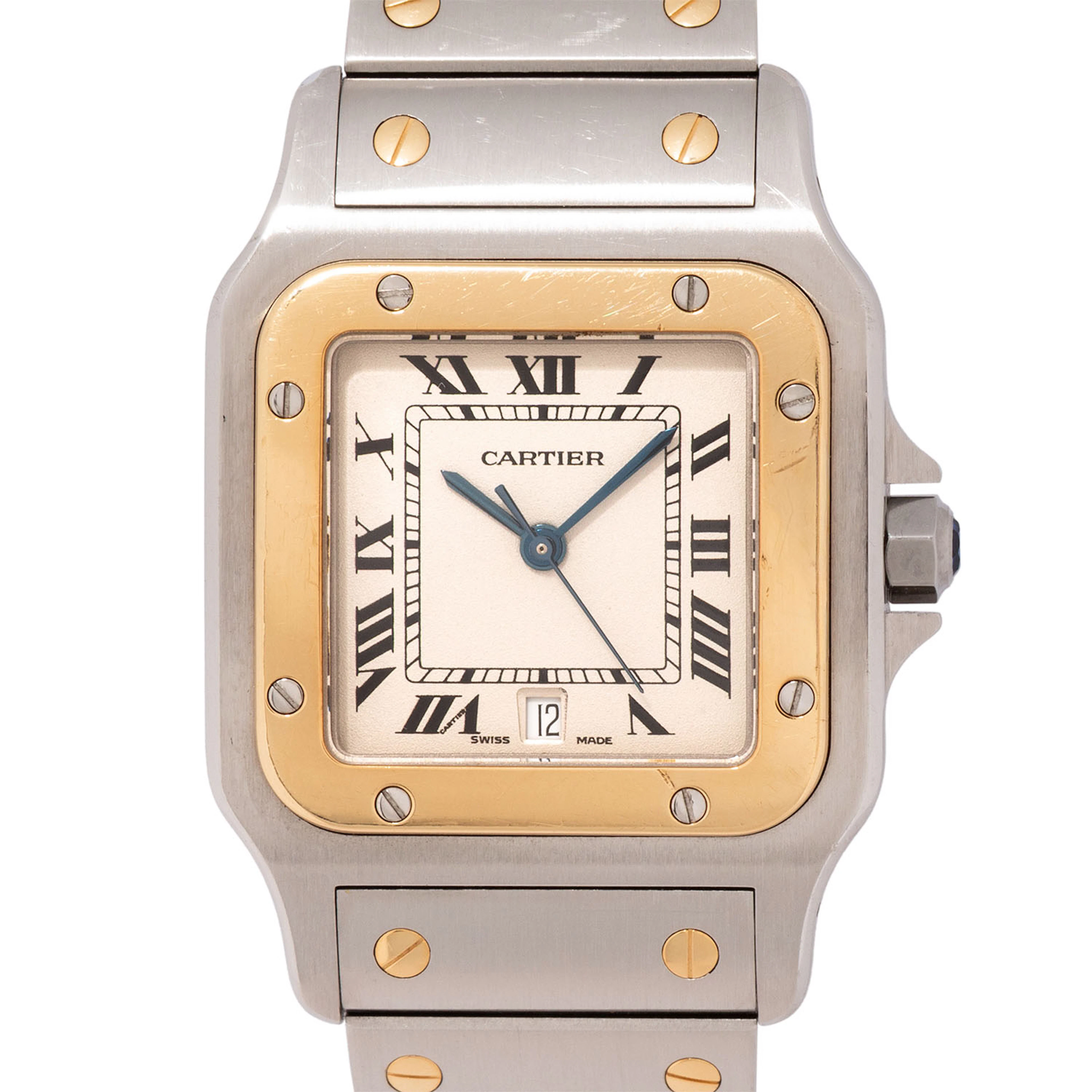 CARTIER Santos Galbée Quarz Ref. 187901.