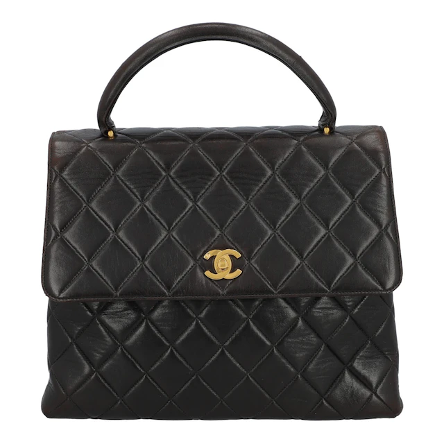 CHANEL VINTAGE Henkeltasche "TOP HANDLE", Koll.: 1996-1997.
