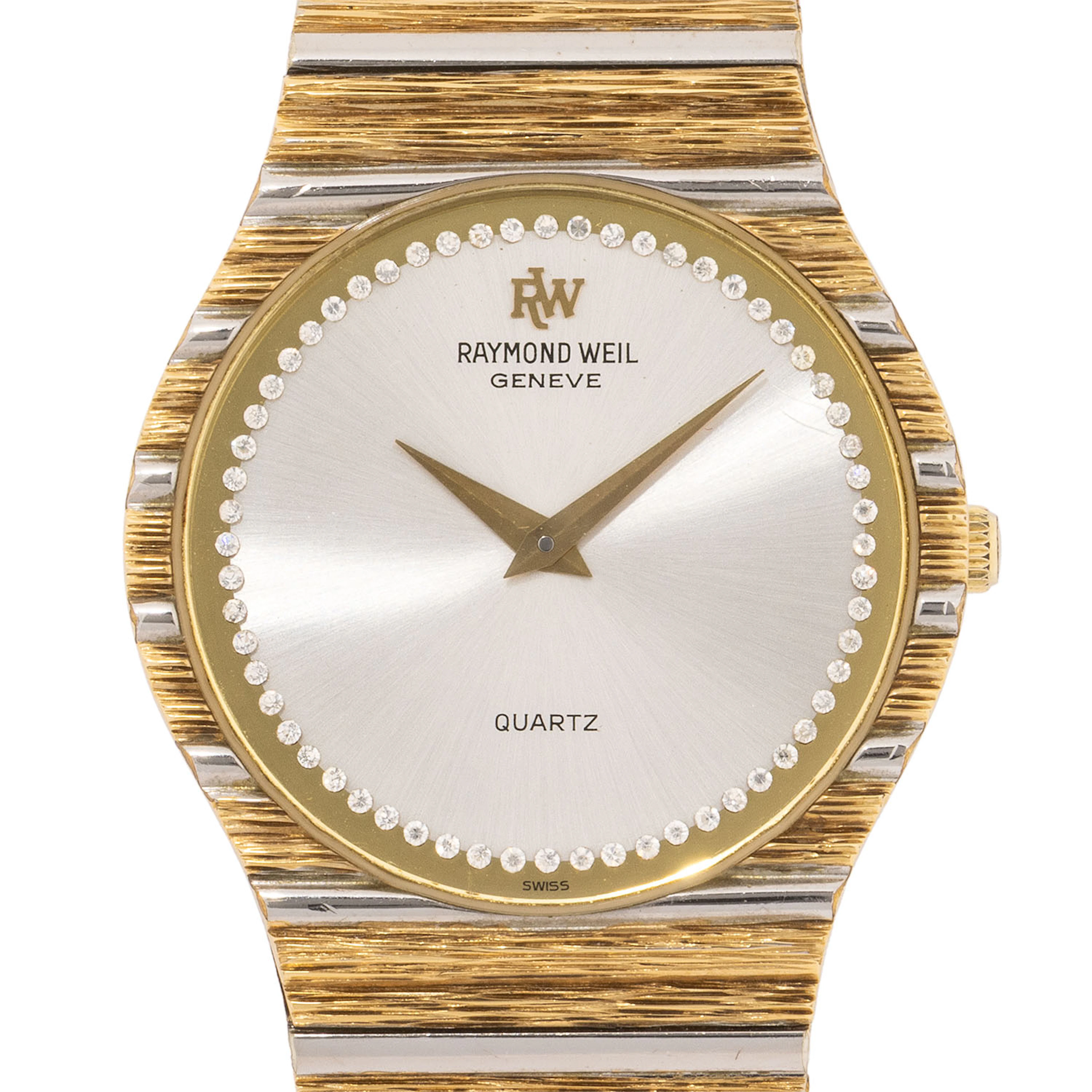 RAYMOND WEIL 'Zebra' Ref. 9122 Quarz, vergoldet.