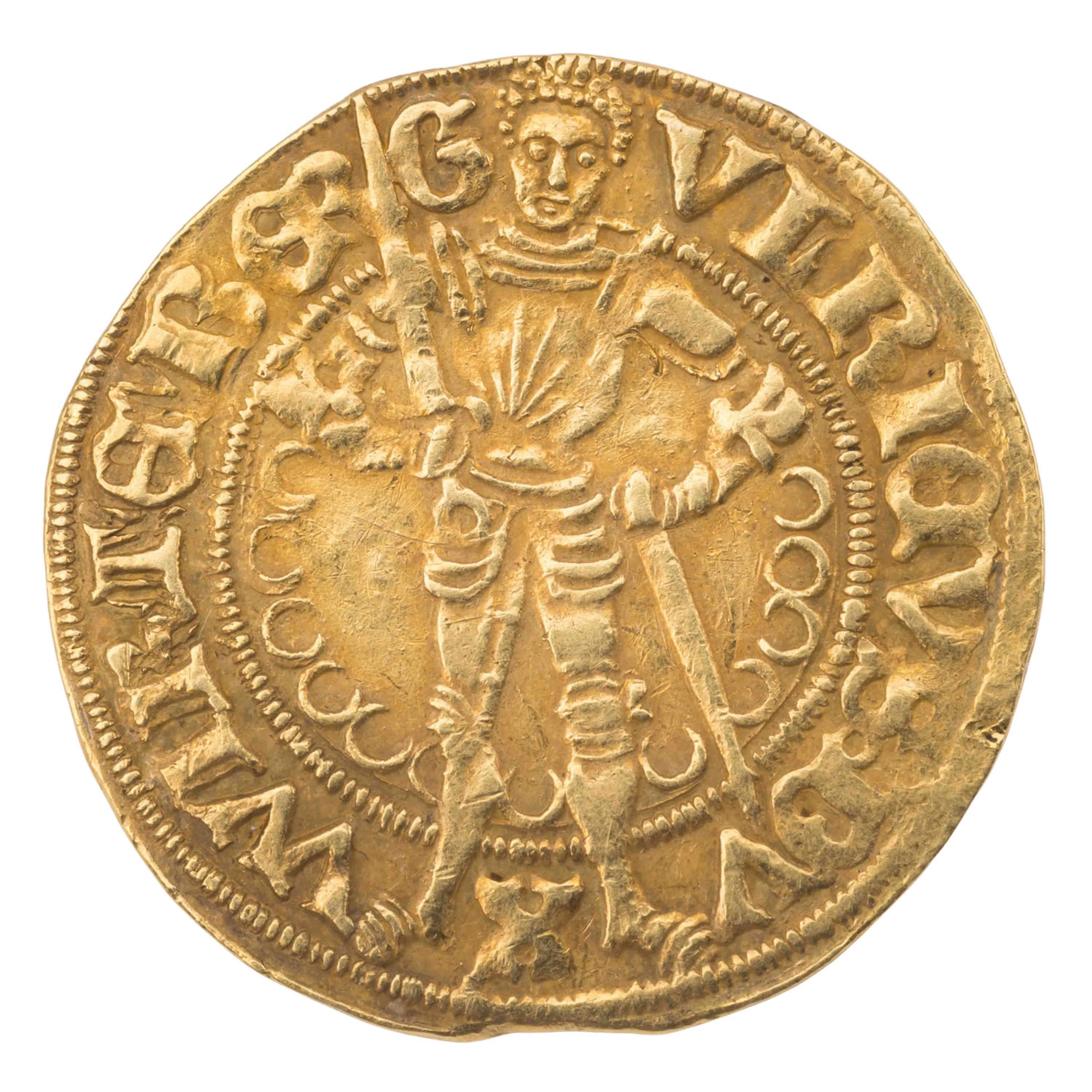 Württemberg/GOLD – Goldgulden o. J., Ulrich I., 1498-1550