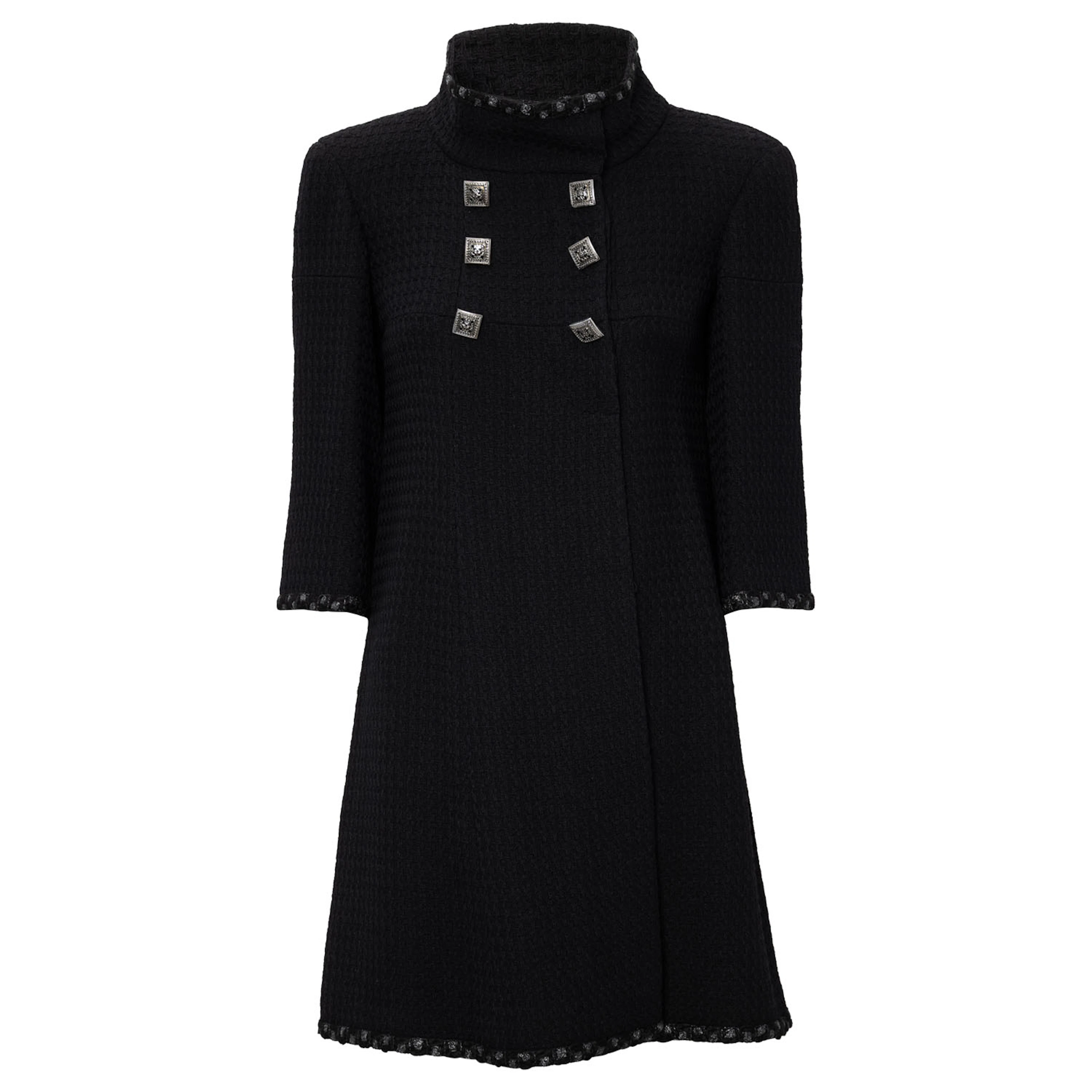 CHANEL Mantel, Gr. 38 (fr. 40), Koll.: Pre Fall 2011, Paris/ Byzance.